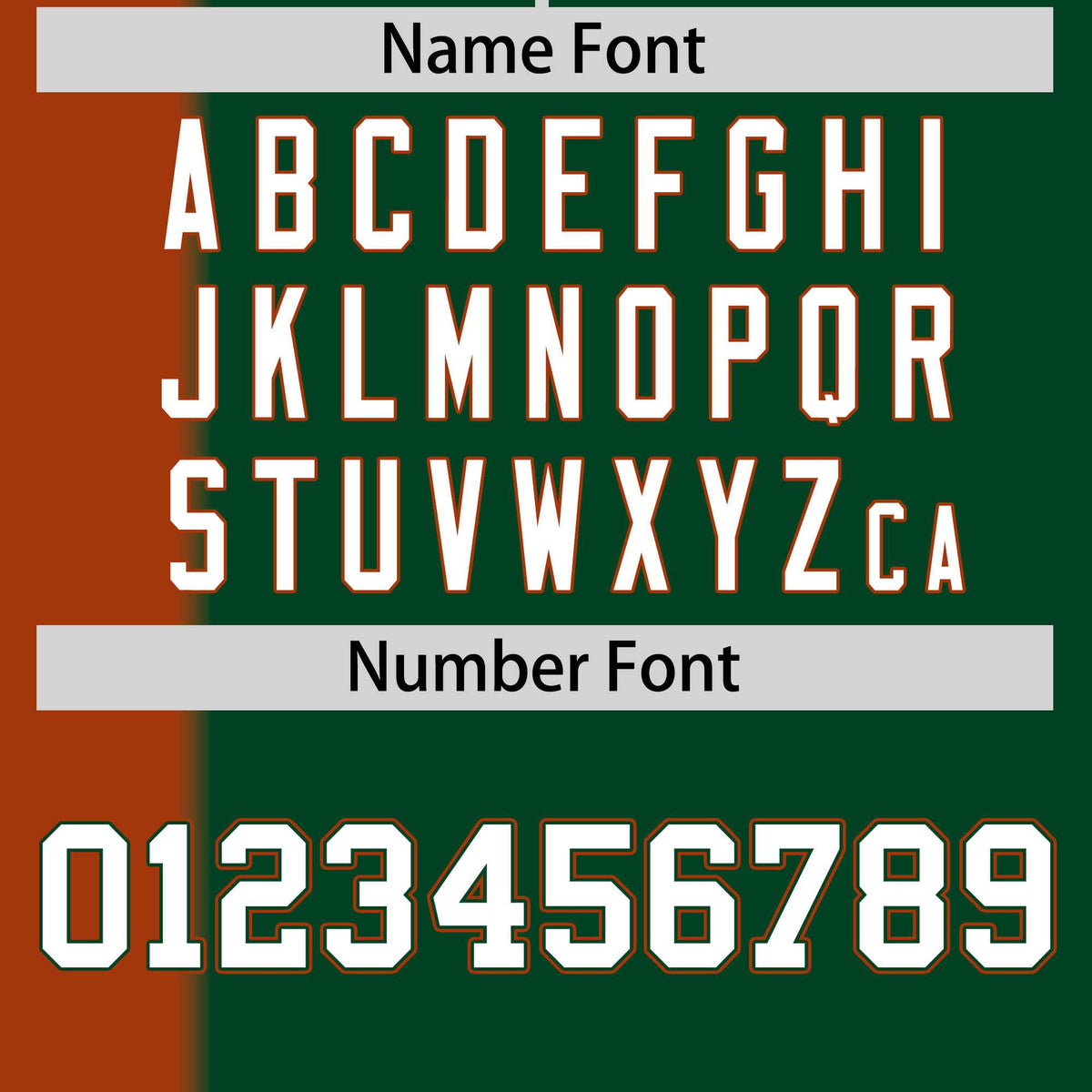 Custom Texas Orange Green Gradient Stripe Fashion Authentic Two-Button Softball Jersey