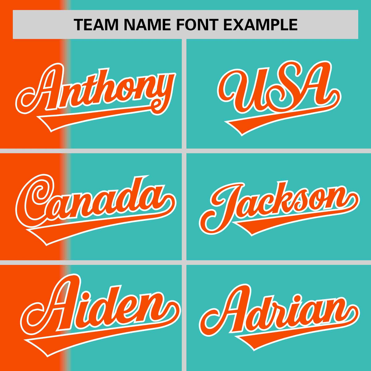 Custom Orange Aqua Gradient Stripe Fashion Authentic Two-Button Softball Jersey