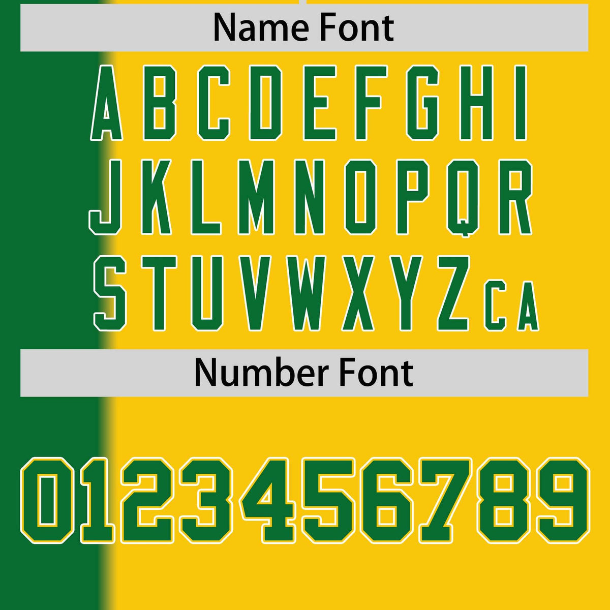 Custom Kelly Green Gold Gradient Stripe Fashion Authentic Two-Button Softball Jersey