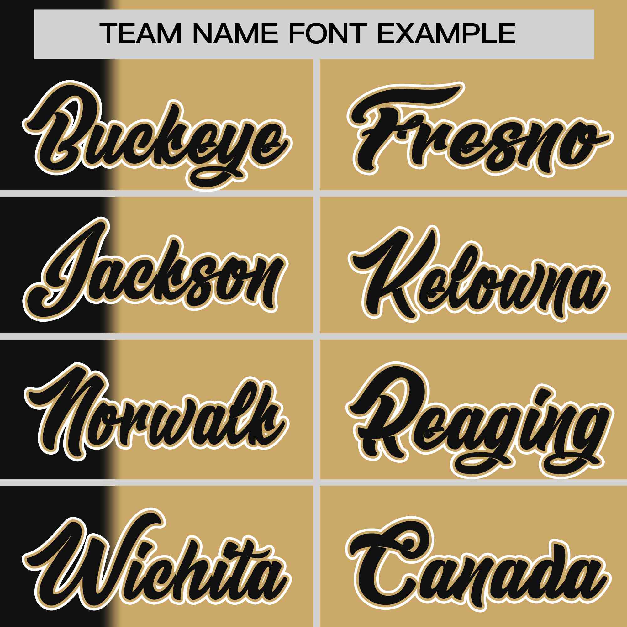 Custom Black Old Gold Gradient Stripe Fashion Authentic Two-Button Softball Jersey