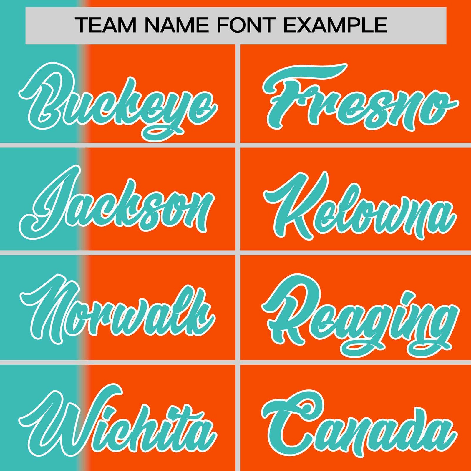 Custom Aqua Orange Gradient Stripe Fashion Authentic Two-Button Softball Jersey