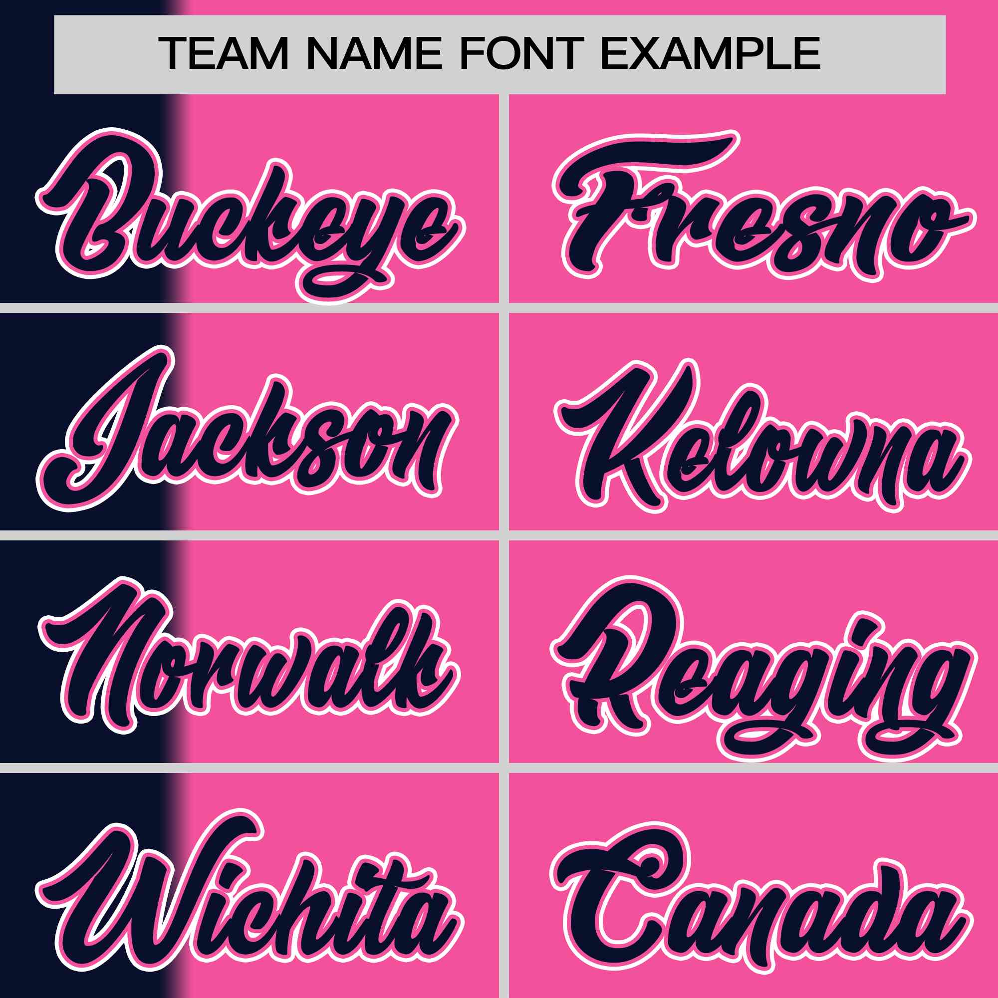 Custom Navy Pink Gradient Stripe Fashion Authentic Two-Button Softball Jersey