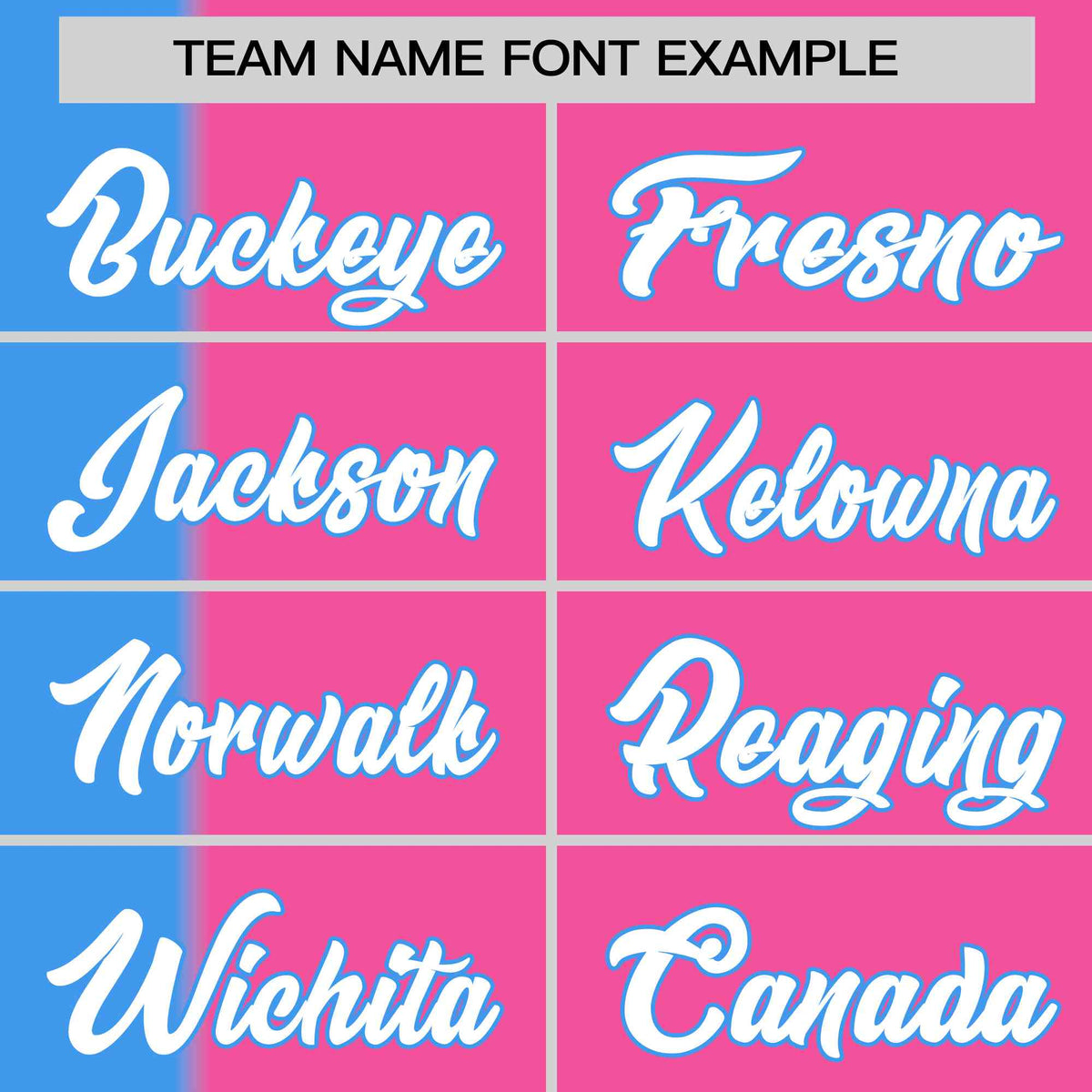 Custom Powder Blue Pink Gradient Stripe Fashion Authentic Two-Button Softball Jersey