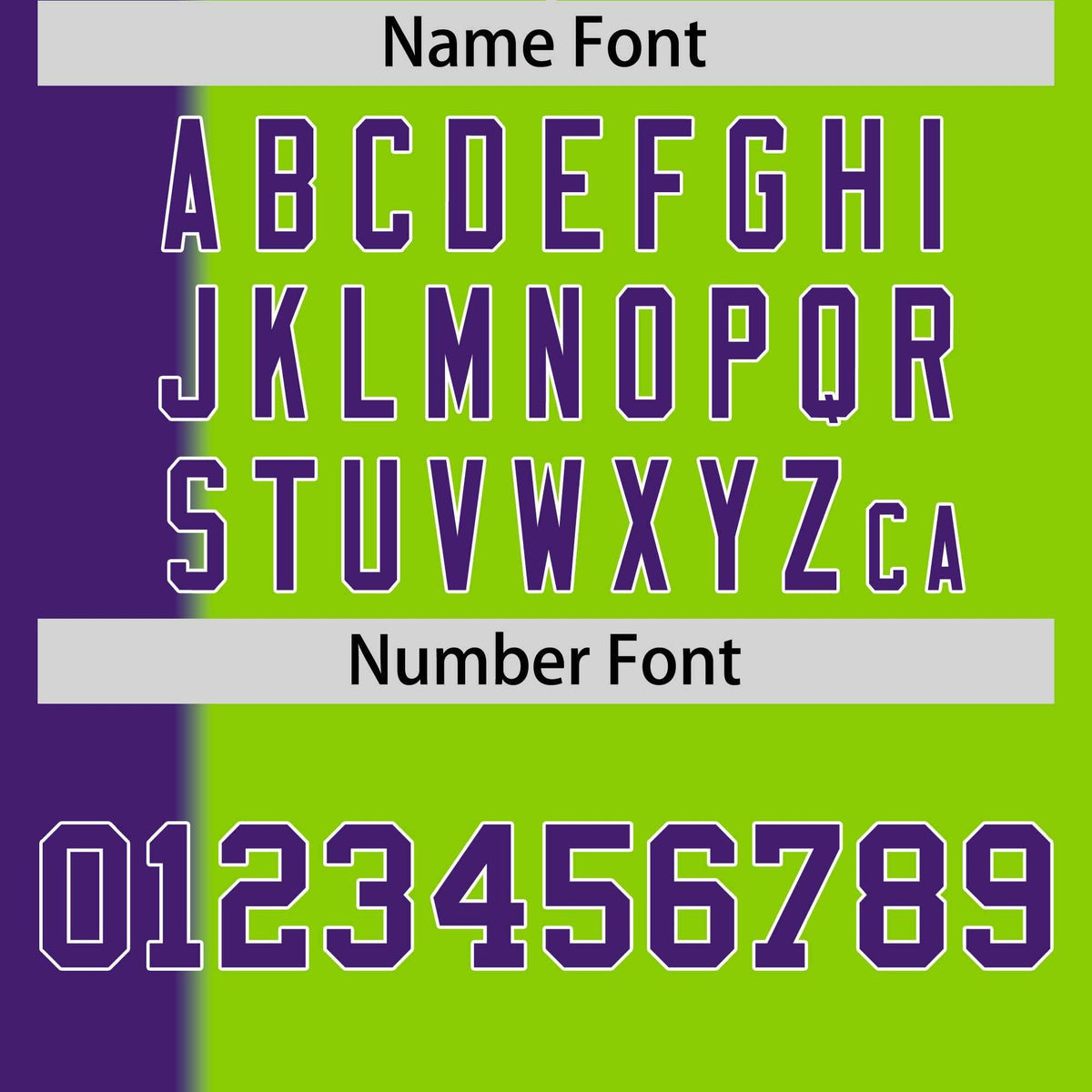 Custom Purple Neon Green Gradient Stripe Fashion Authentic Two-Button Softball Jersey