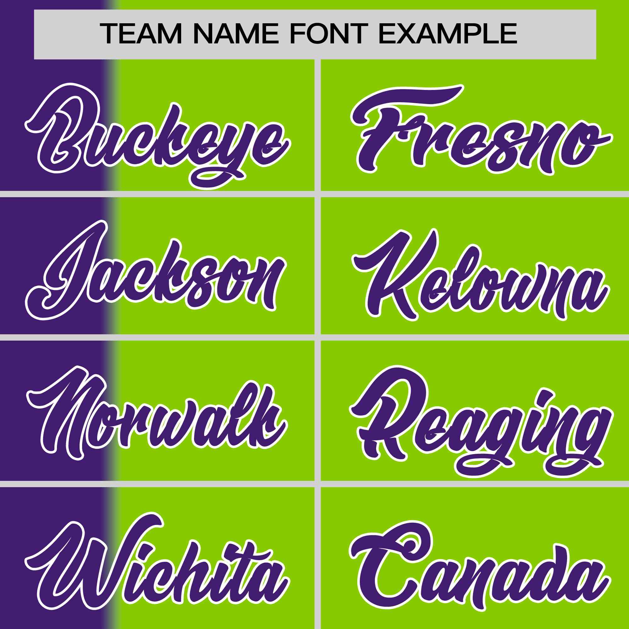 Custom Purple Neon Green Gradient Stripe Fashion Authentic Two-Button Softball Jersey