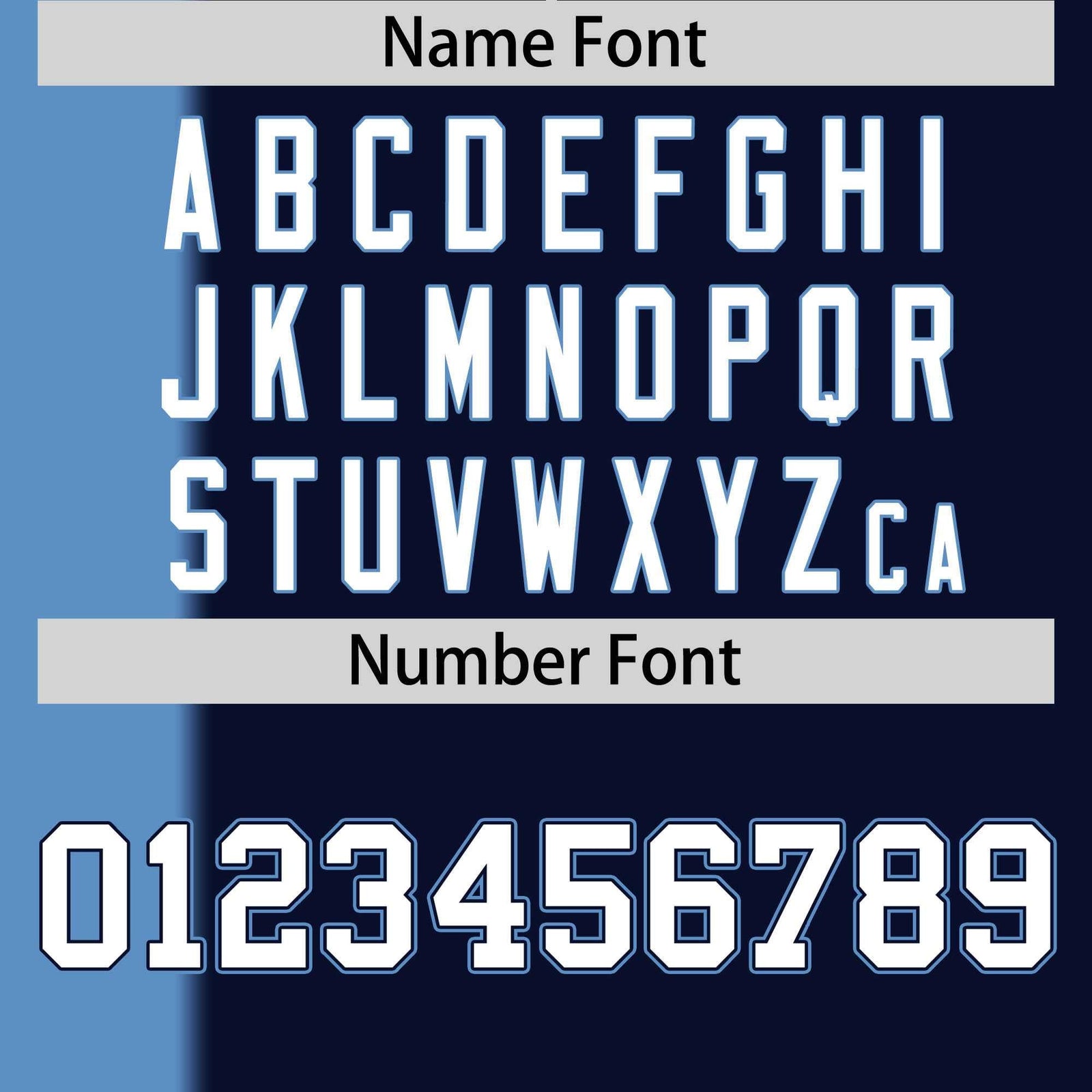 Custom Light Blue Navy Gradient Stripe Fashion Authentic Two-Button Softball Jersey