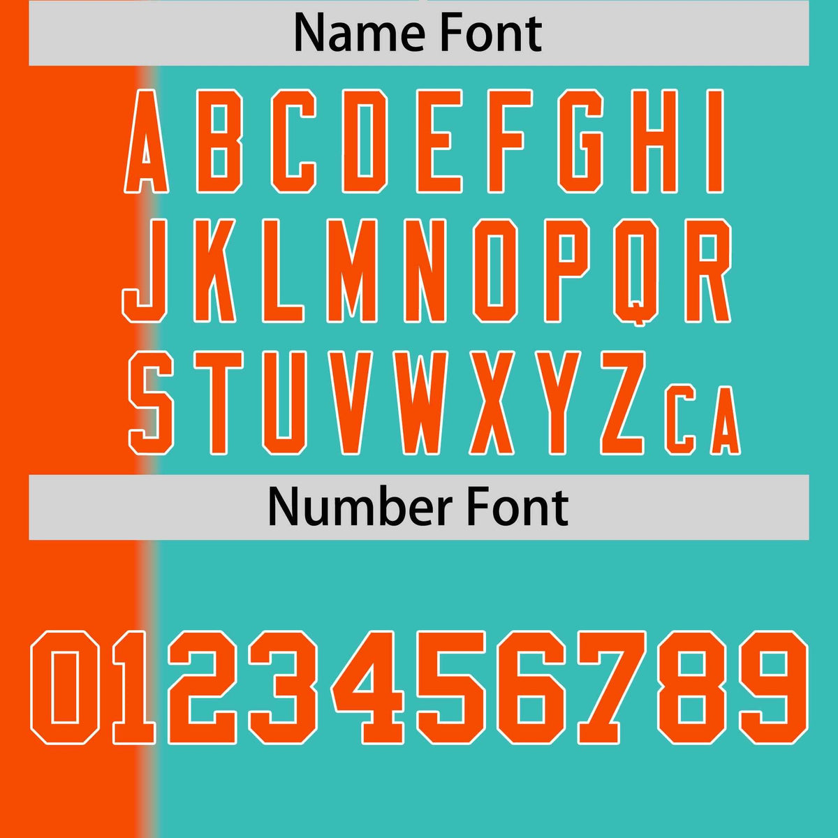 Custom Orange Aqua Gradient Stripe Fashion Authentic Two-Button Softball Jersey