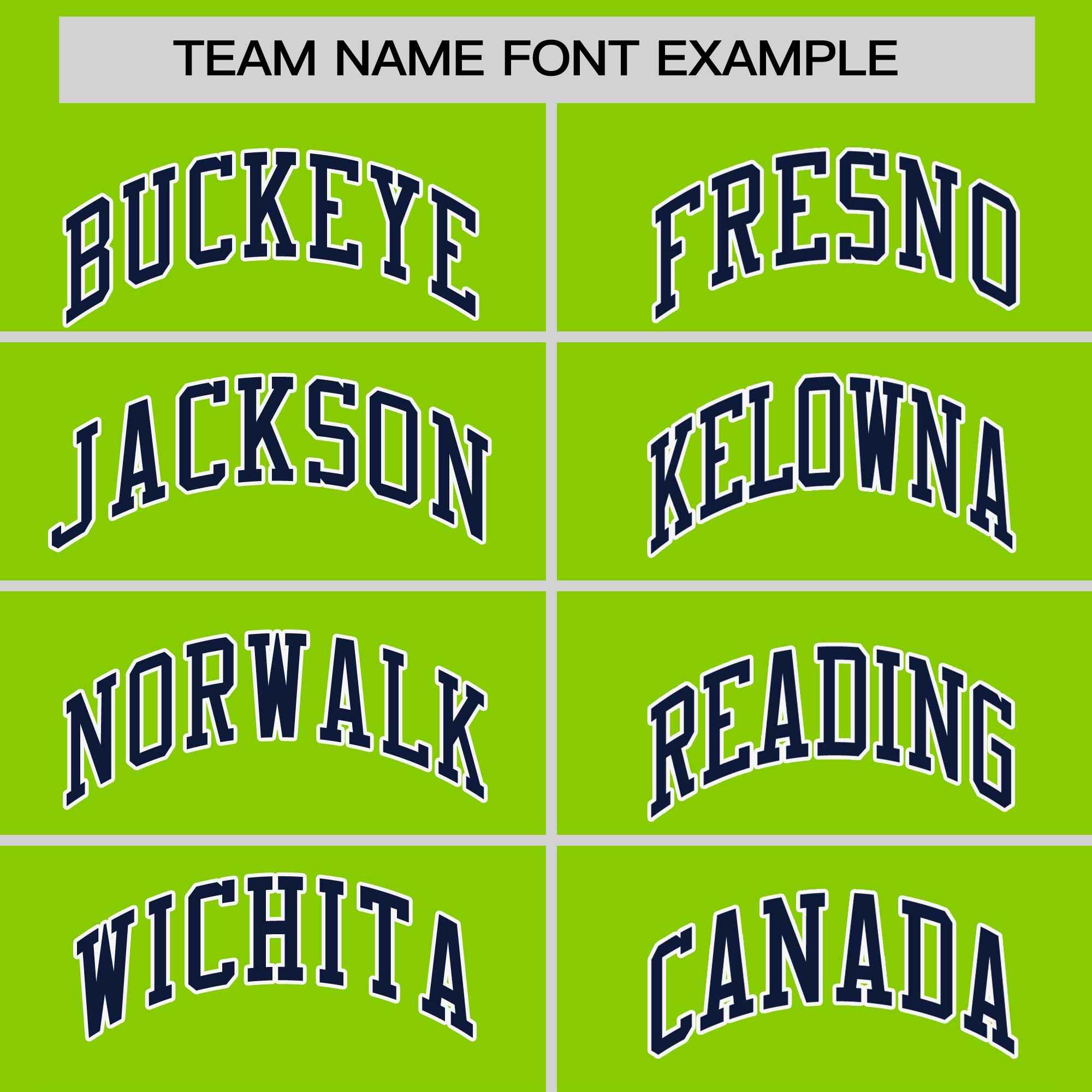 Custom Neon Green Navy-White Stripe Fashion Raglan Sleeves Authentic Two-Button Softball Jersey