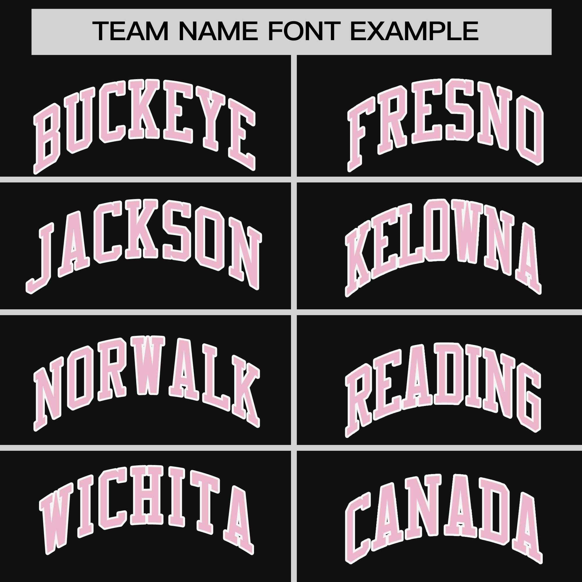 Custom Black Light Pink-White Stripe Fashion Raglan Sleeves Authentic Two-Button Softball Jersey
