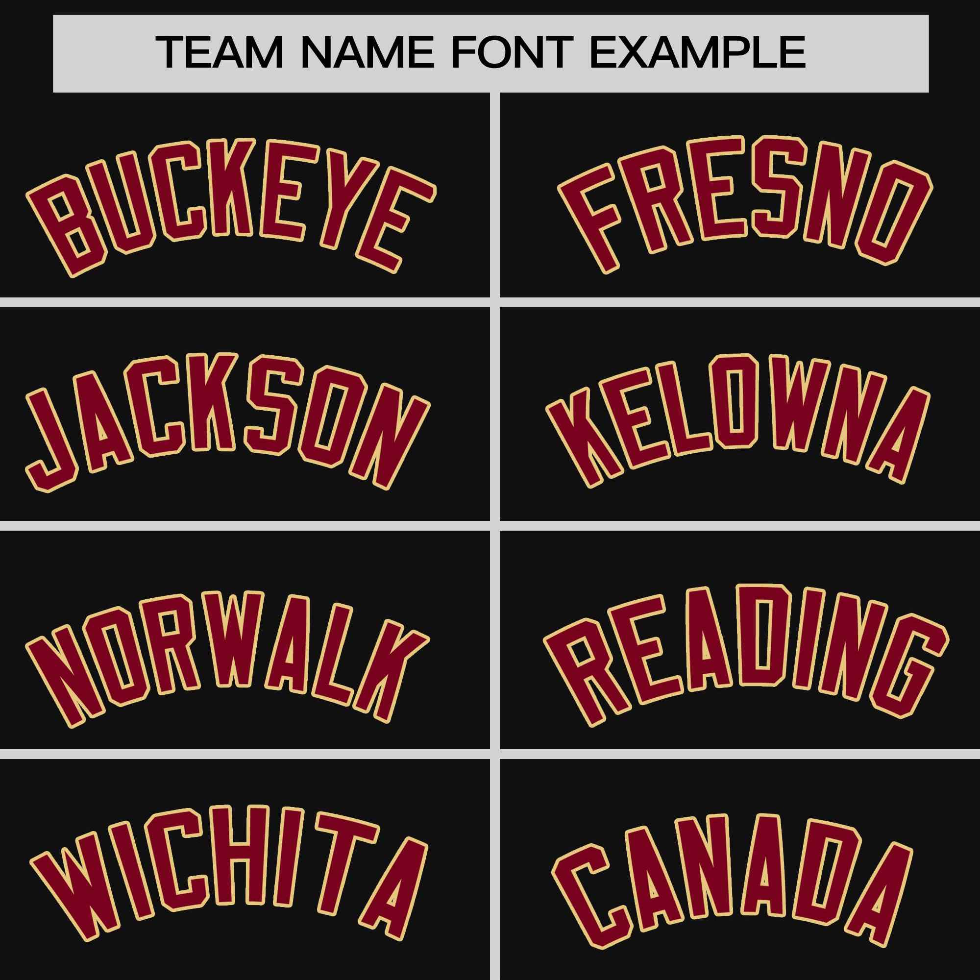 Custom Black Crimson-Khaki Stripe Fashion Raglan Sleeves Authentic Two-Button Softball Jersey