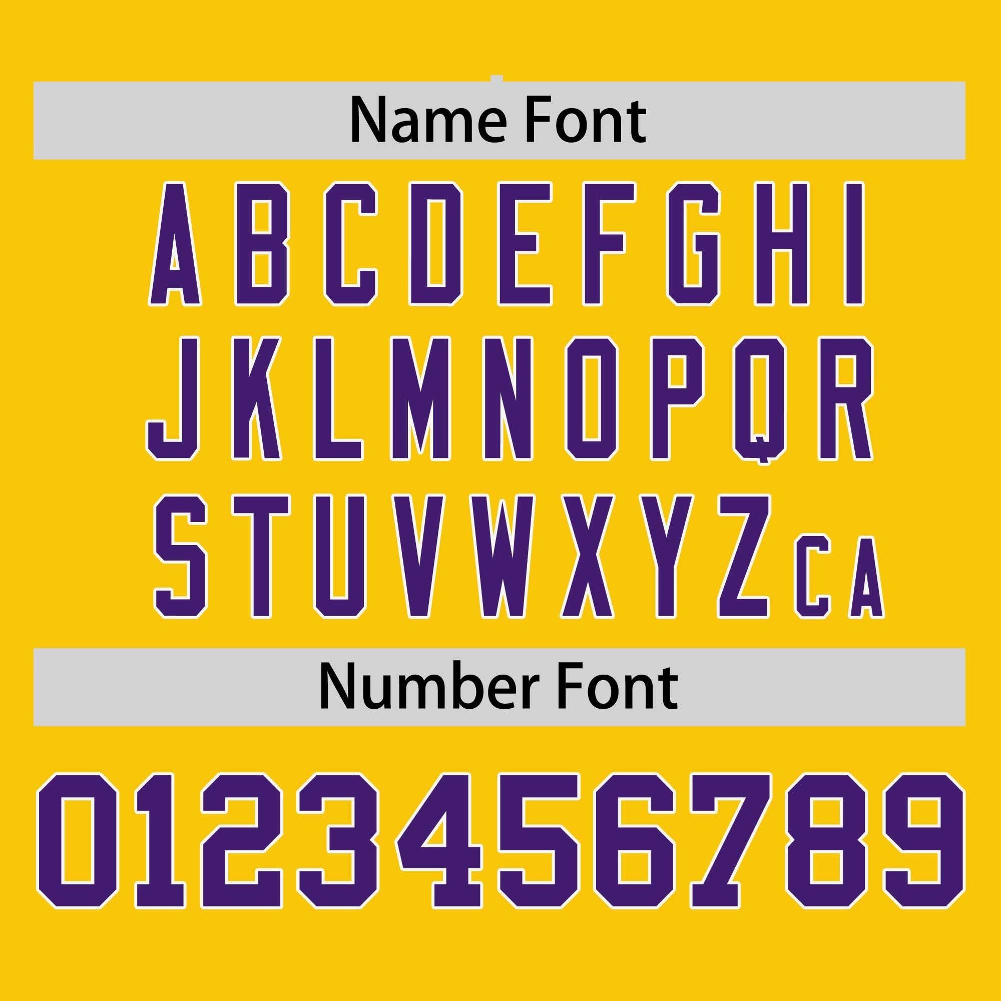 Custom Gold Purple-White Stripe Fashion Raglan Sleeves Authentic Two-Button Softball Jersey