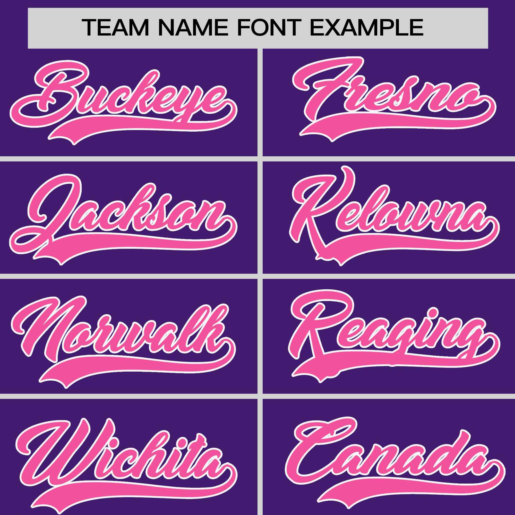 Custom Purple Pink-White Stripe Fashion Raglan Sleeves Authentic Two-Button Softball Jersey