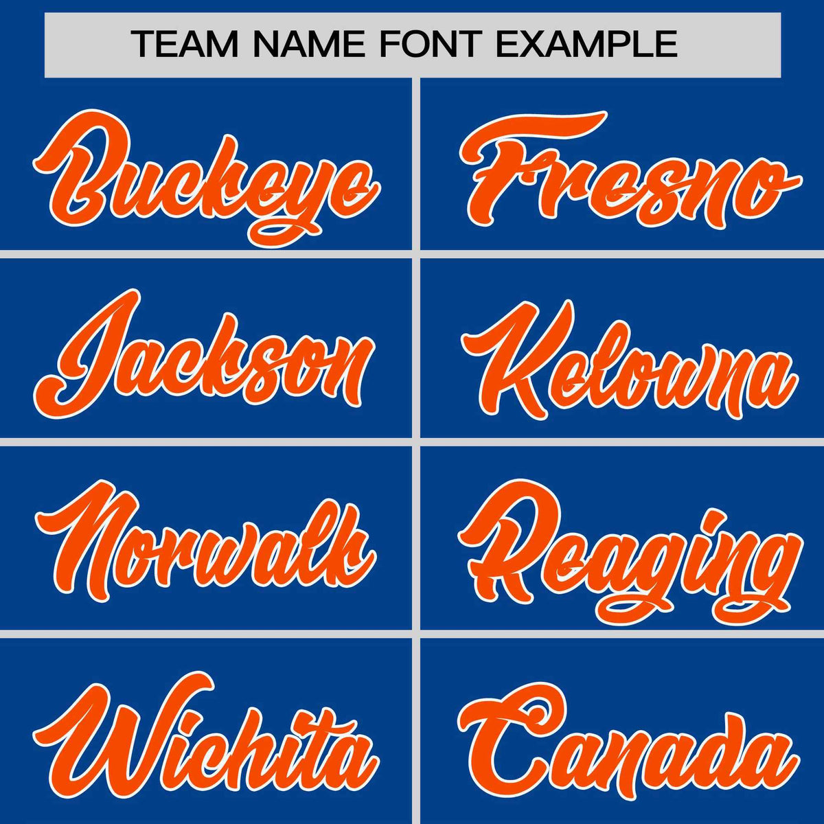 Custom Royal Orange-White Stripe Fashion Raglan Sleeves Authentic Two-Button Softball Jersey