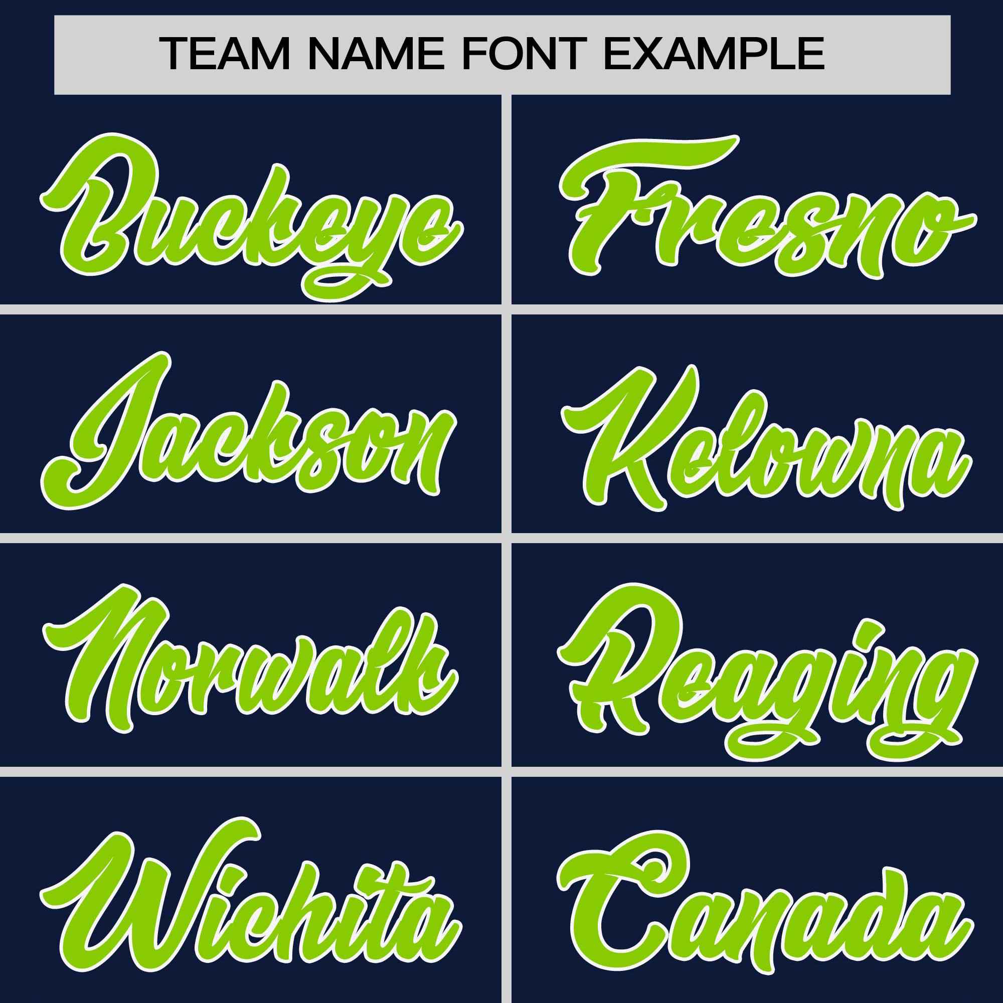 Custom Navy Neon Green-White Stripe Fashion Raglan Sleeves Authentic Two-Button Softball Jersey