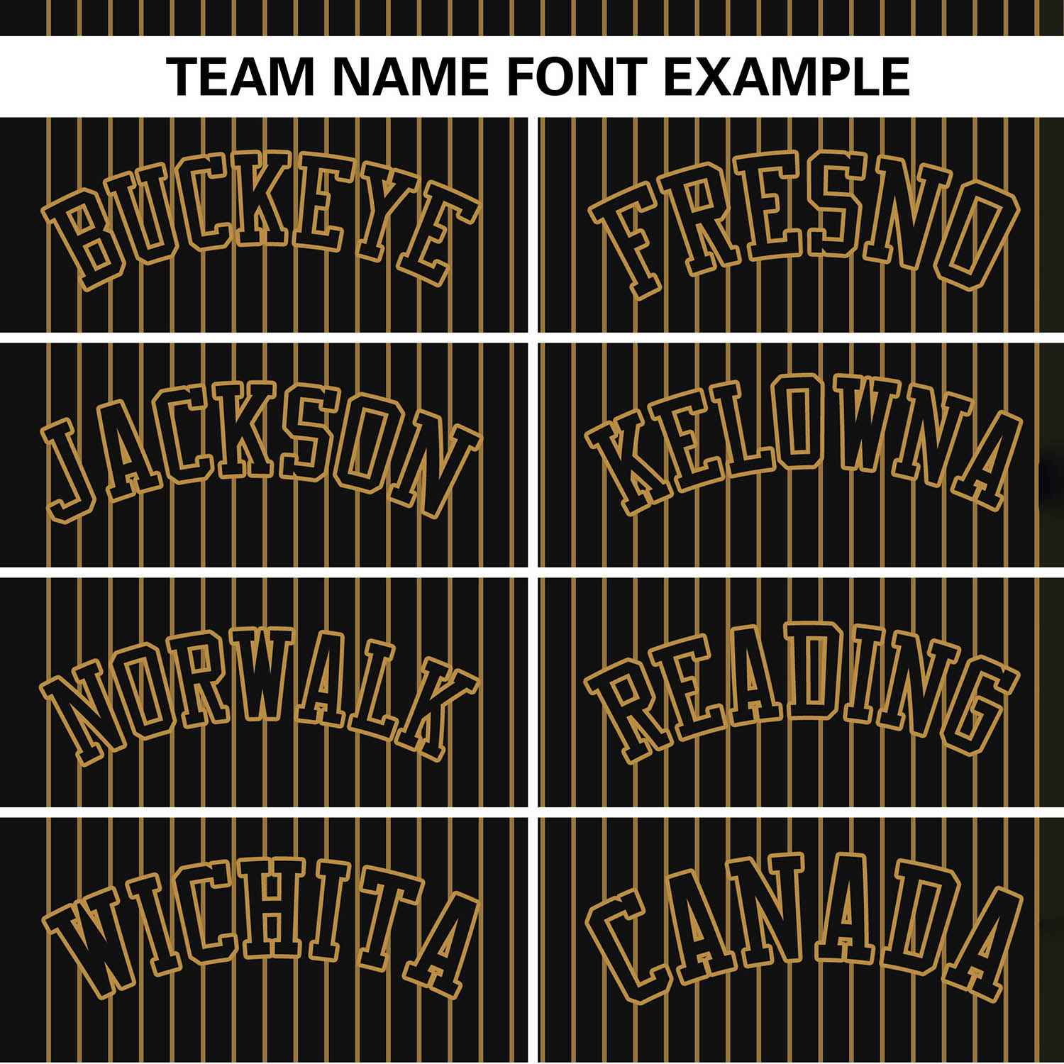 Custom Black Old Gold Stripe Fashion Authentic Two-Button Softball Jersey