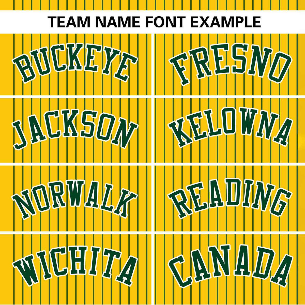 Custom Gold Green Stripe Fashion Authentic Two-Button Softball Jersey