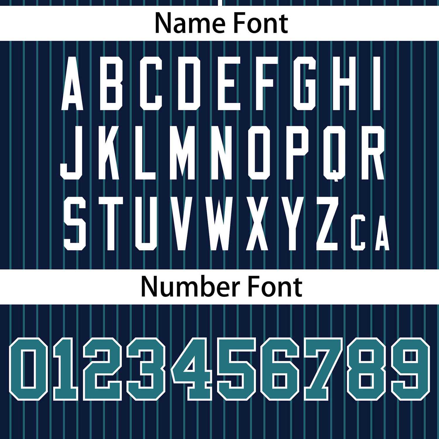 Custom Navy Aqua Stripe Fashion Authentic Two-Button Softball Jersey