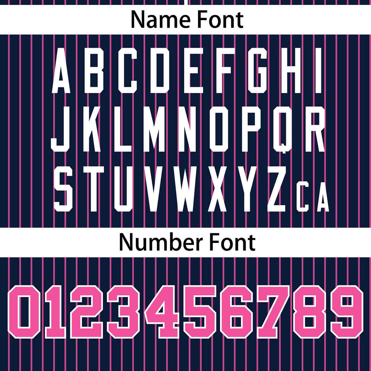 Custom Navy Pink Stripe Fashion Authentic Two-Button Softball Jersey