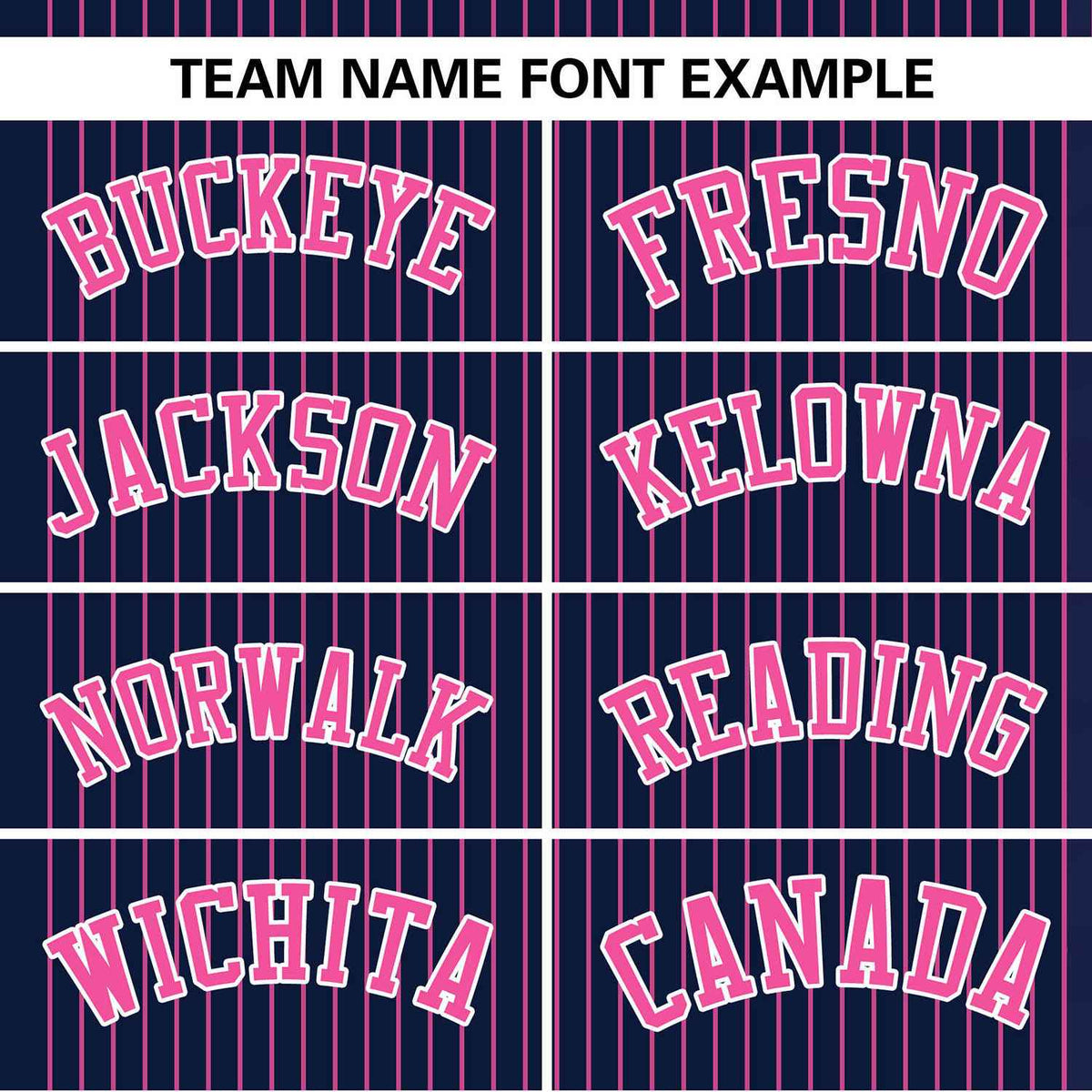 Custom Navy Pink Stripe Fashion Authentic Two-Button Softball Jersey