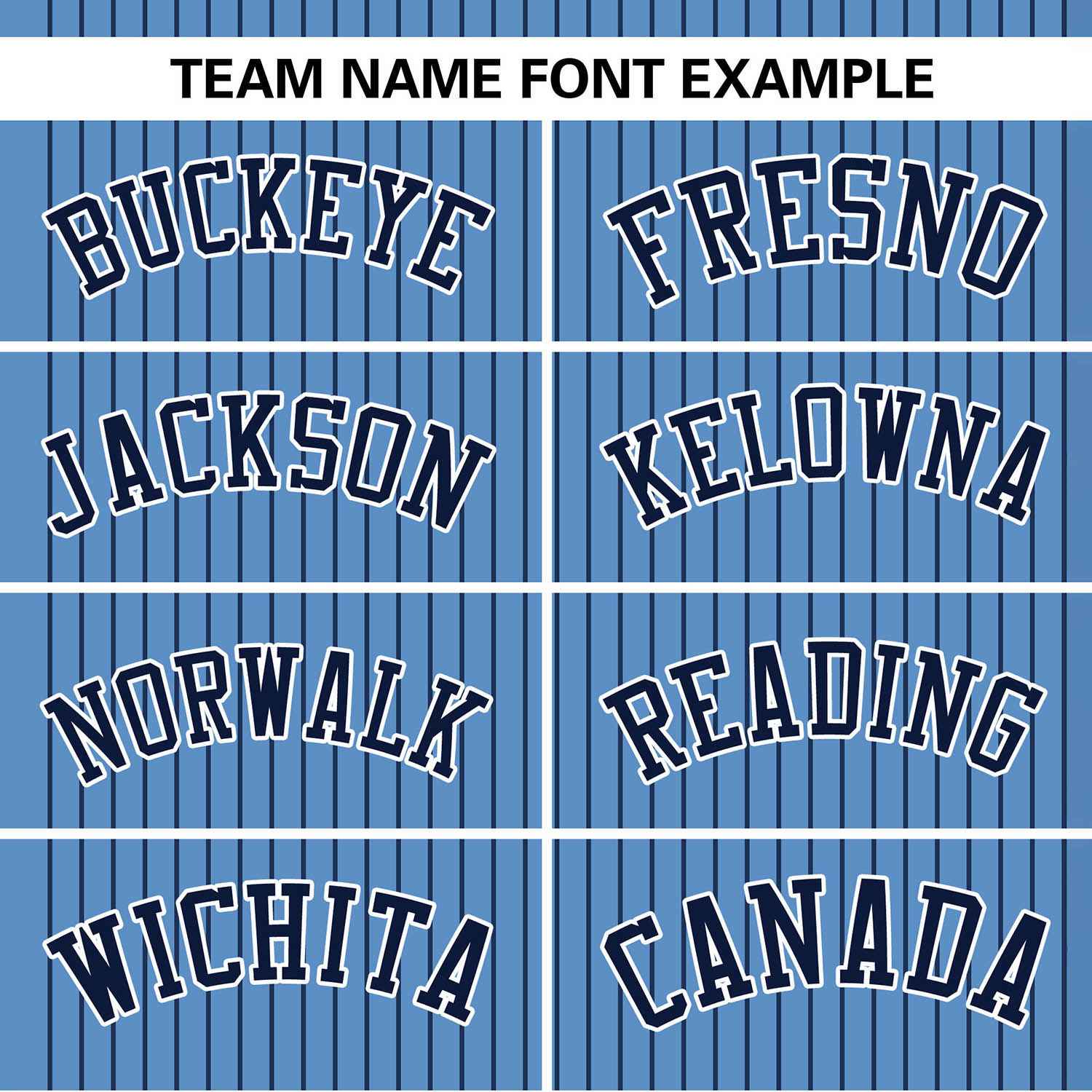 Custom Light Blue Navy Stripe Fashion Authentic Two-Button Softball Jersey