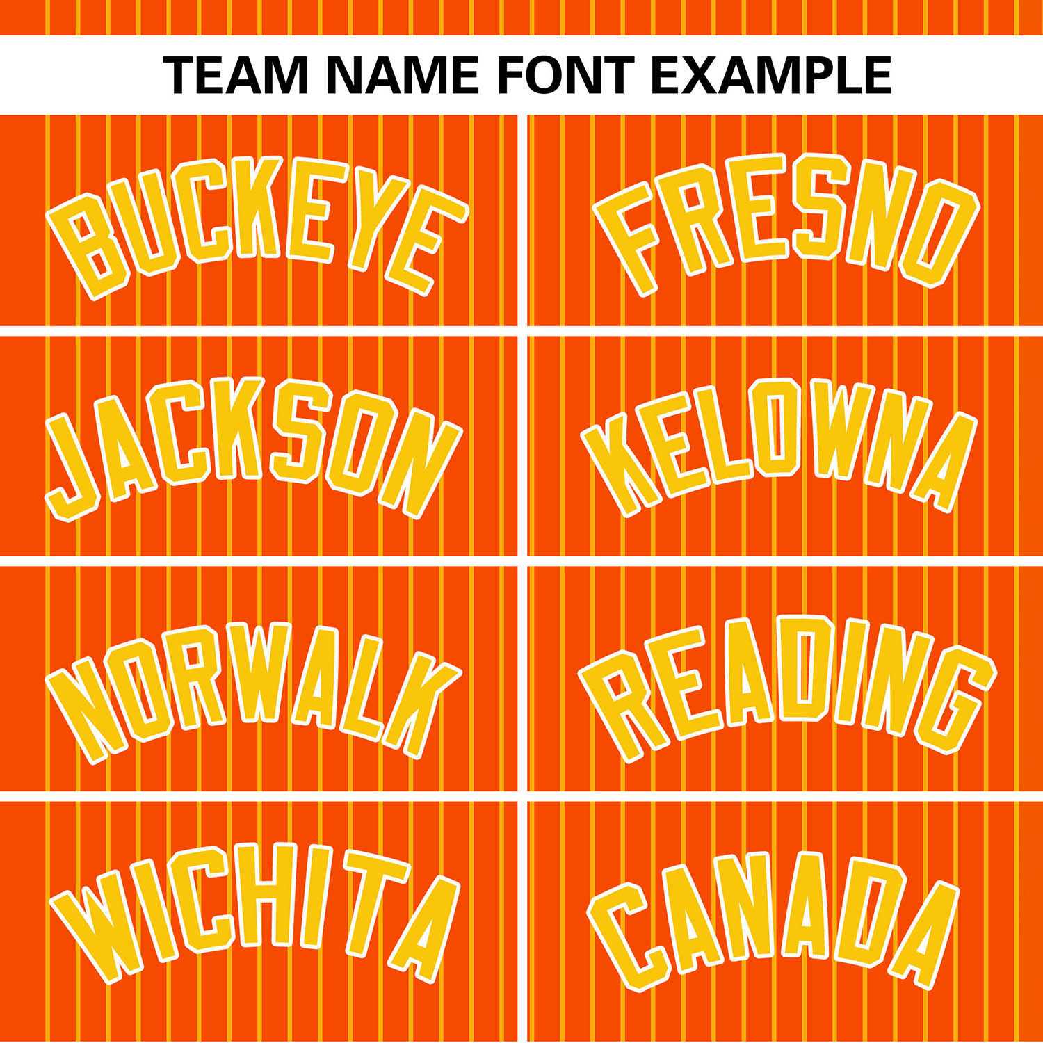 Custom Orange Gold Stripe Fashion Authentic Two-Button Softball Jersey