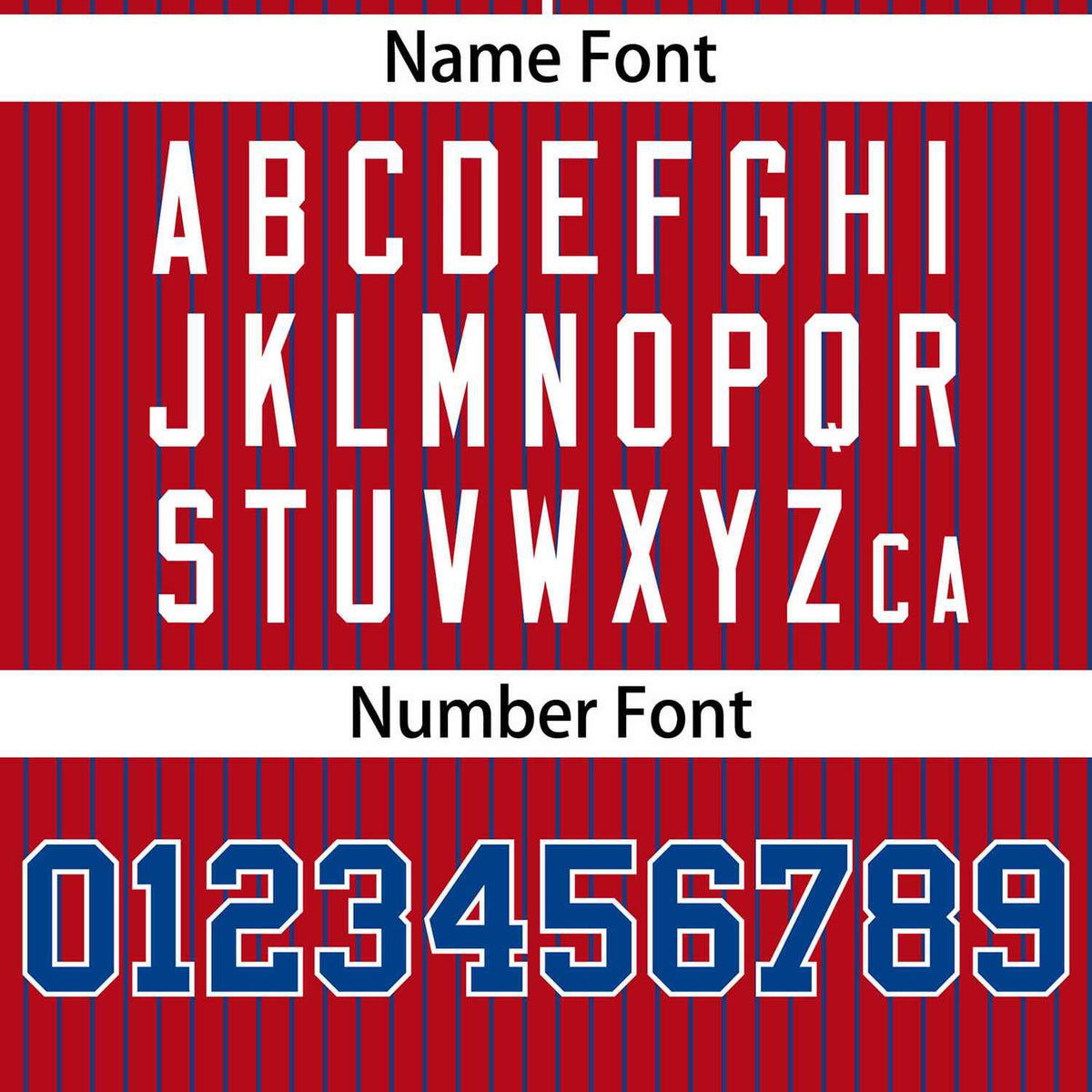 Custom Red Royal Stripe Fashion Authentic Two-Button Softball Jersey