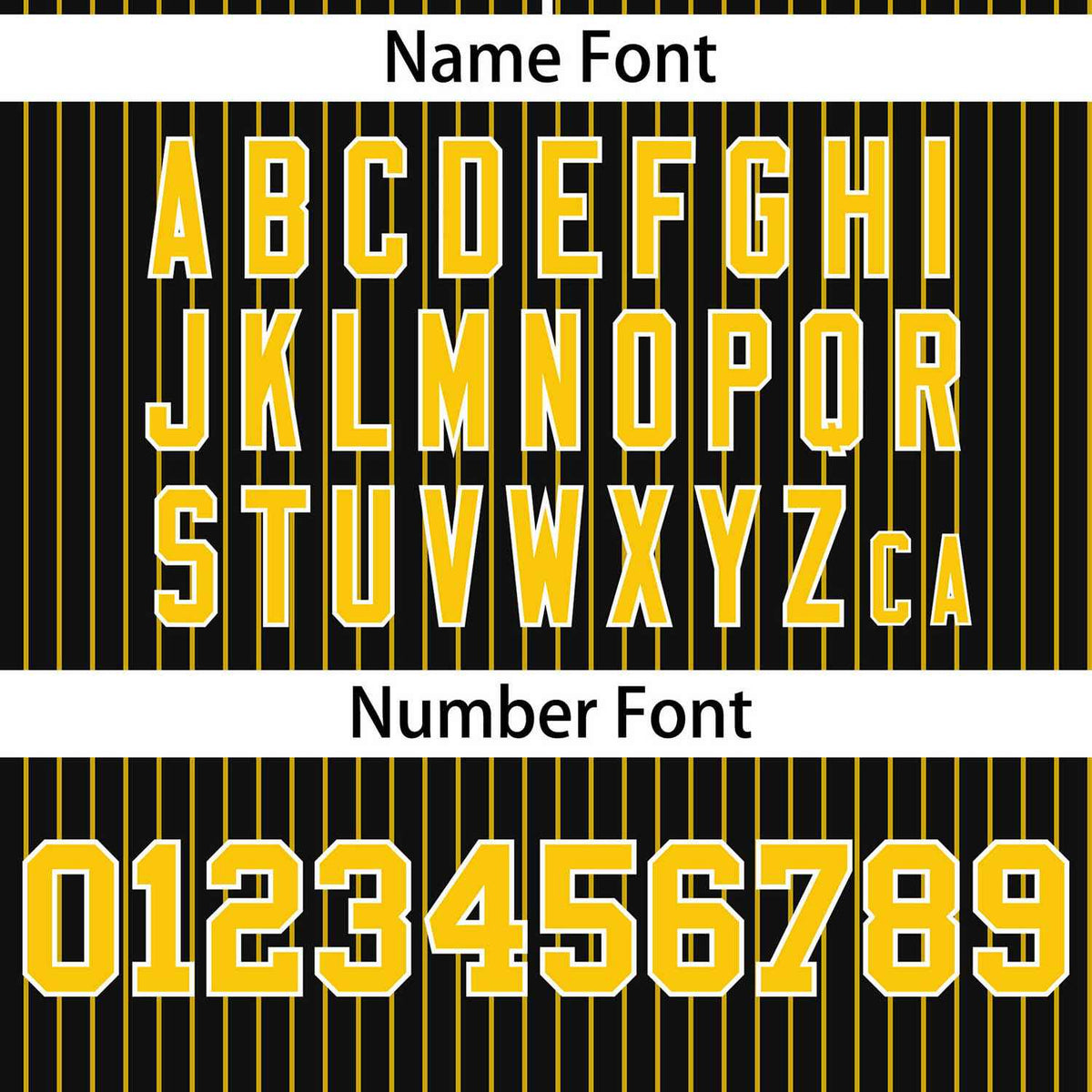 Custom Black Gold Stripe Fashion Authentic Two-Button Softball Jersey