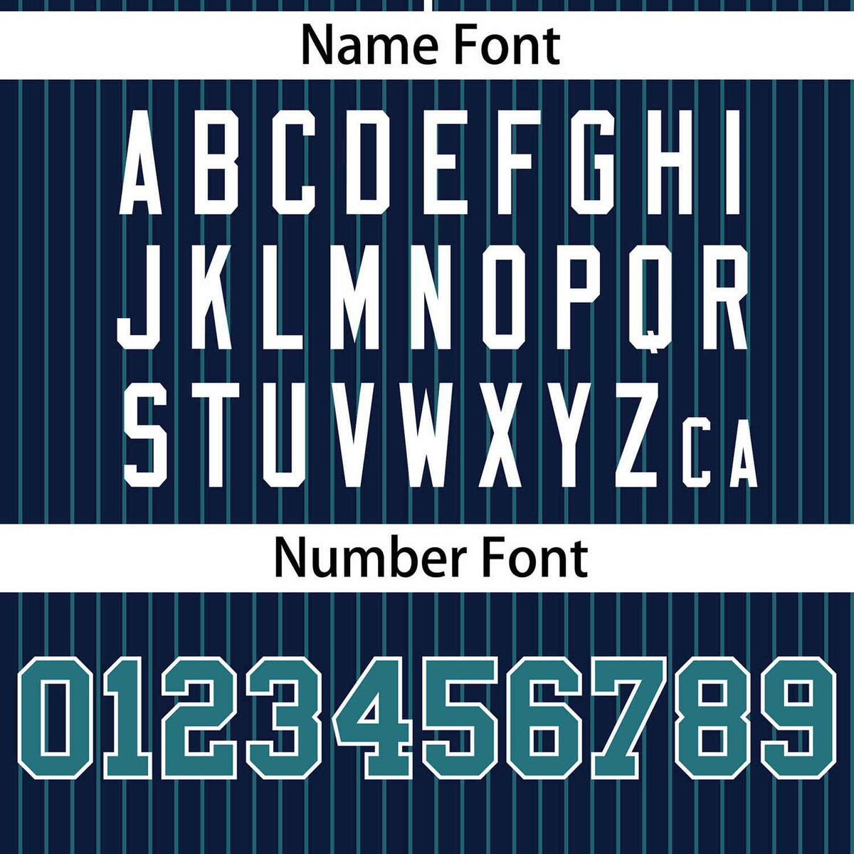 Custom Navy Aqua Stripe Fashion Authentic Two-Button Softball Jersey