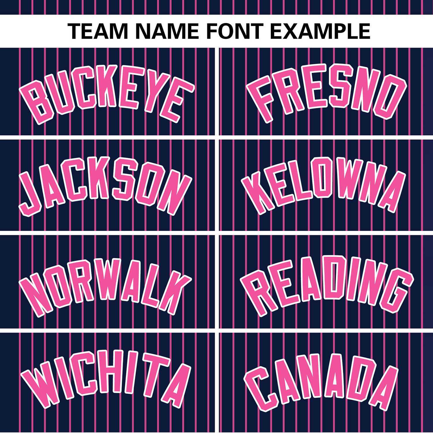 Custom Navy Pink Stripe Fashion Authentic Two-Button Softball Jersey