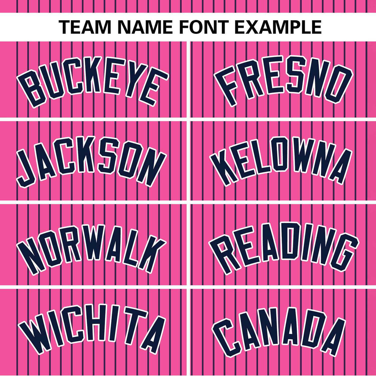 Custom Pink Navy Stripe Fashion Authentic Two-Button Softball Jersey