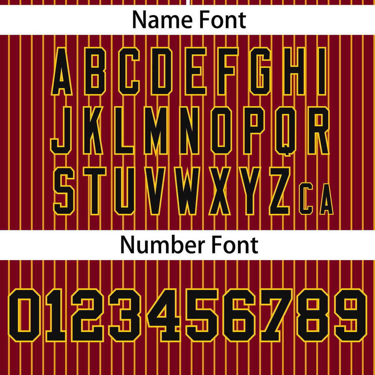 Custom Crimson Gold Stripe Fashion Authentic Two-Button Softball Jersey