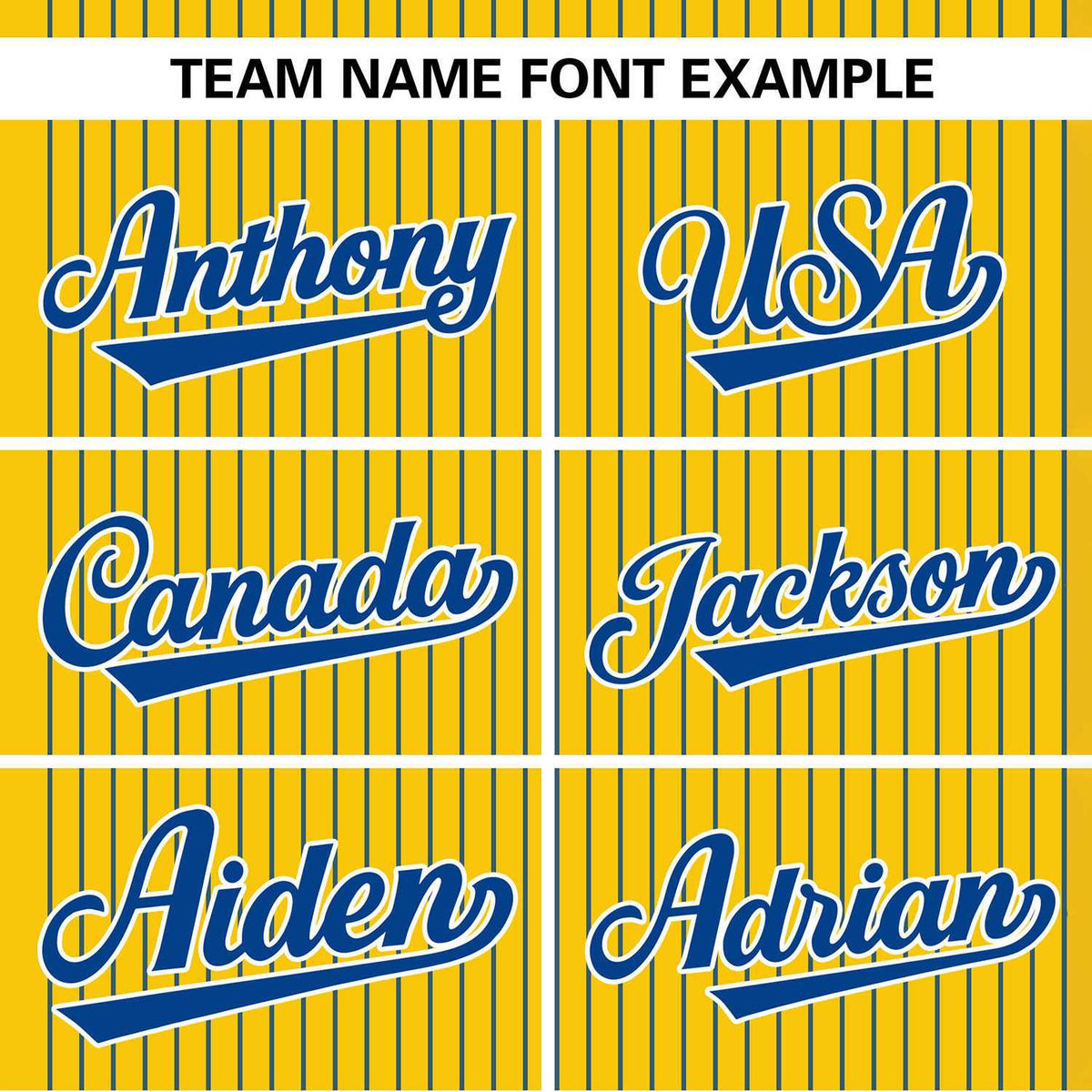 Custom Gold Royal Stripe Fashion Authentic Two-Button Softball Jersey