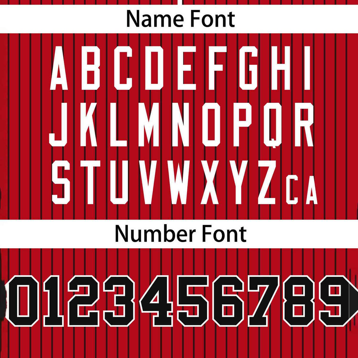 Custom Red Black Stripe Fashion Authentic Two-Button Softball Jersey