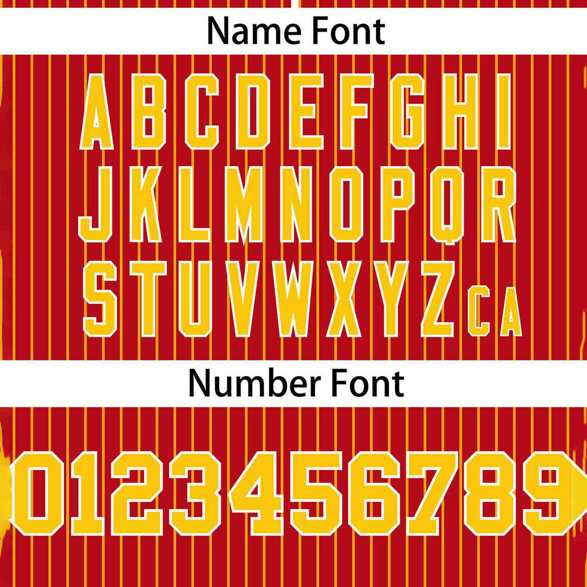 Custom Red Gold Stripe Fashion Authentic Two-Button Softball Jersey