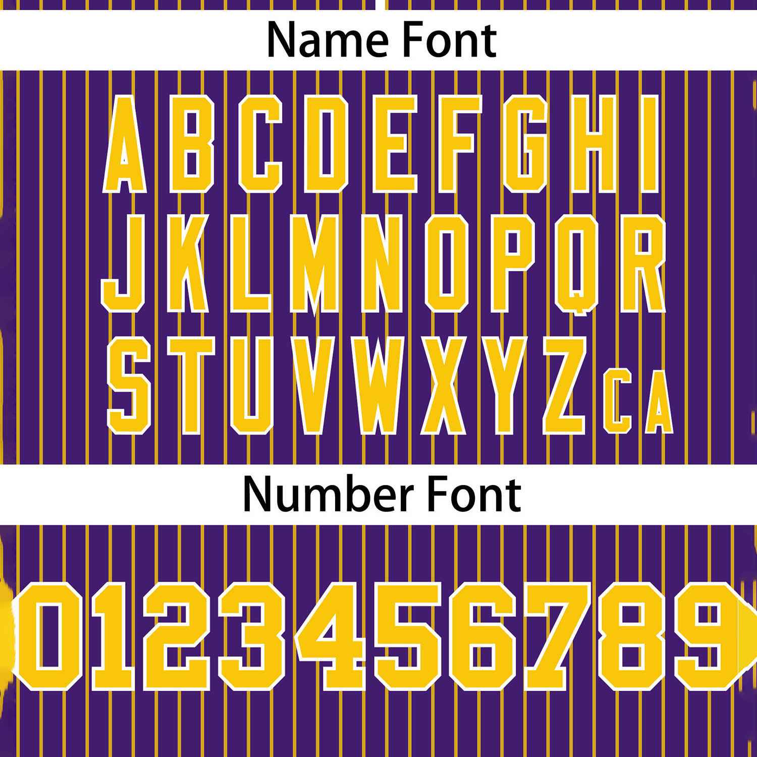 Custom Purple Gold Stripe Fashion Authentic Two-Button Softball Jersey