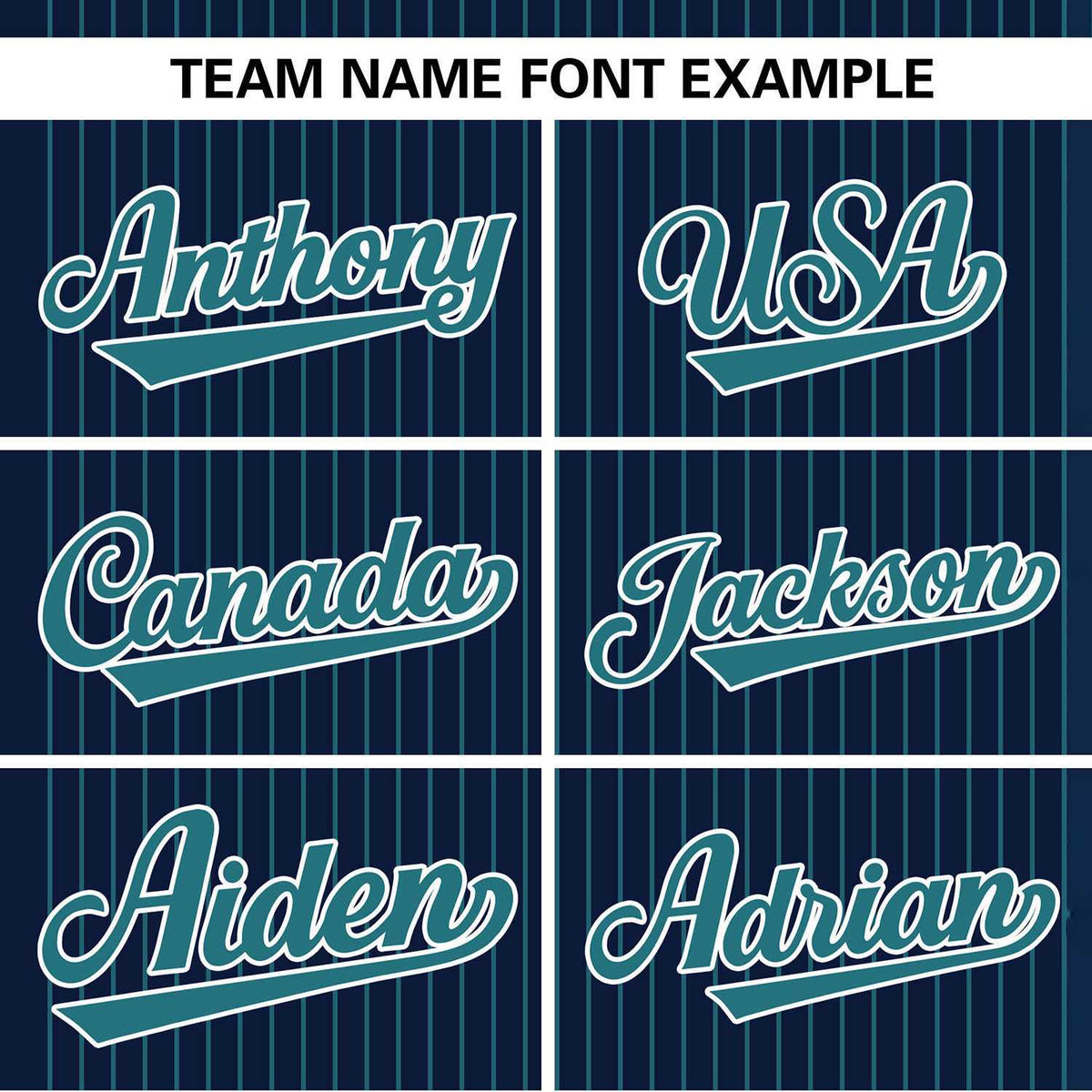 Custom Navy Aqua Stripe Fashion Authentic Two-Button Softball Jersey