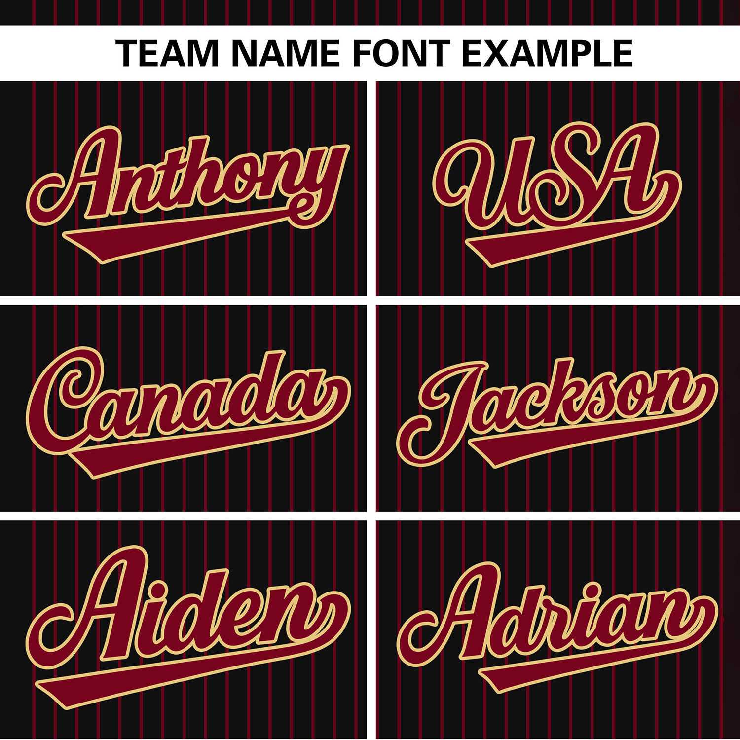 Custom Black Crimson Stripe Fashion Authentic Two-Button Softball Jersey
