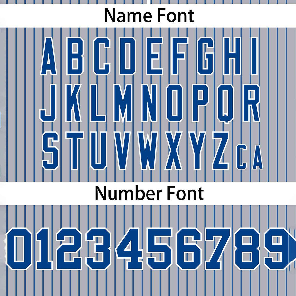 Custom Gray Royal Stripe Fashion Authentic Two-Button Softball Jersey