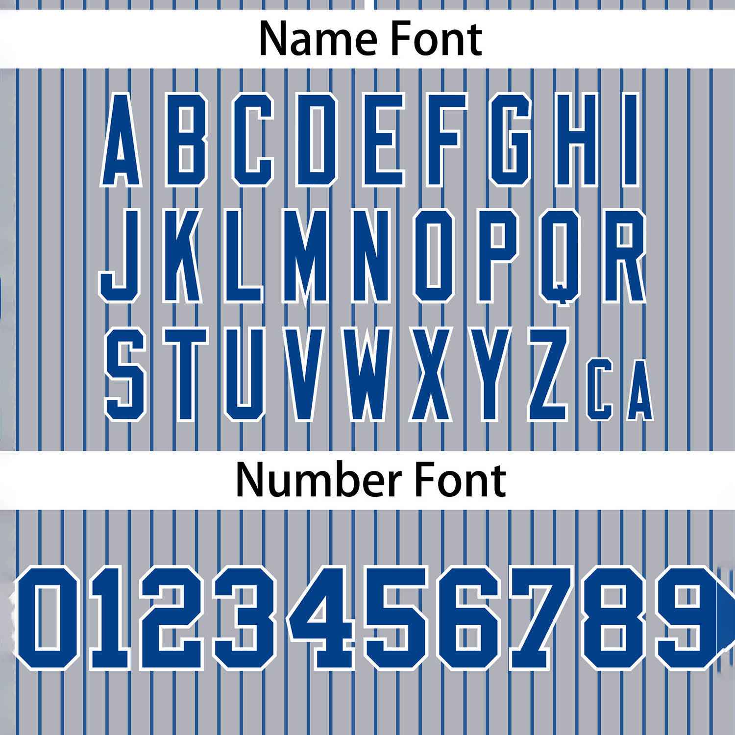 Custom Gray Royal Stripe Fashion Authentic Two-Button Softball Jersey