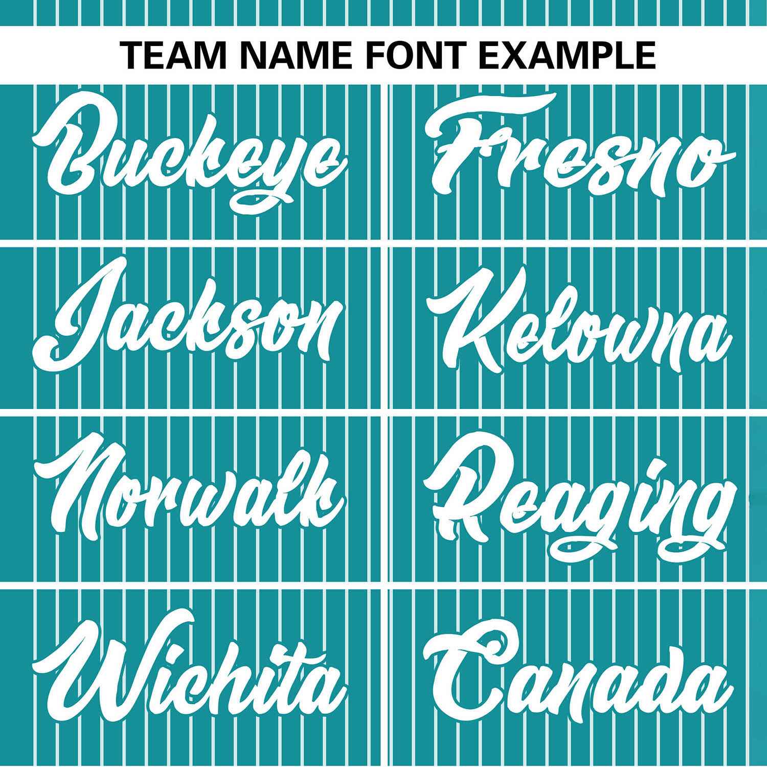 Custom Aqua White Stripe Fashion Authentic Two-Button Softball Jersey