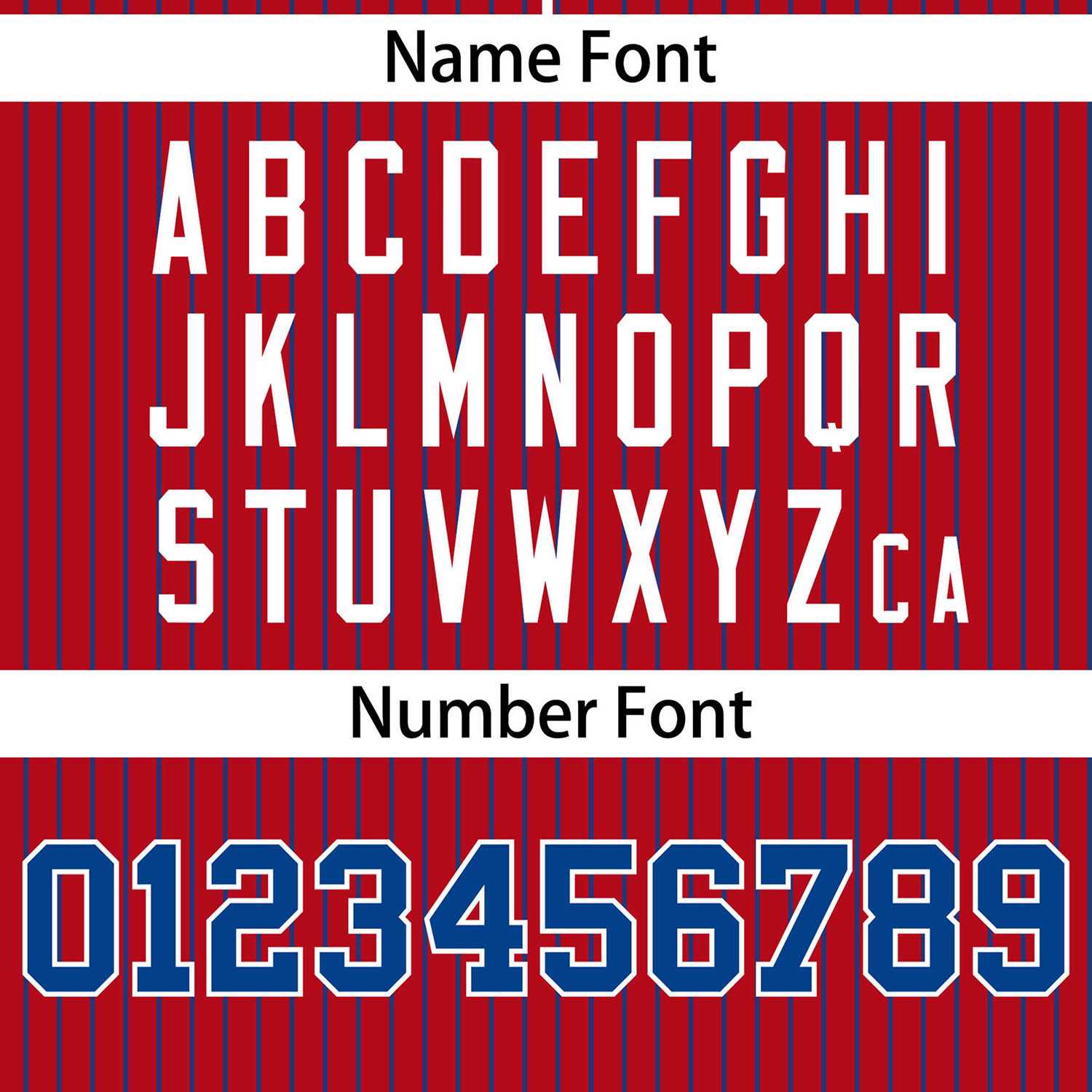 Custom Red Royal Stripe Fashion Authentic Two-Button Softball Jersey