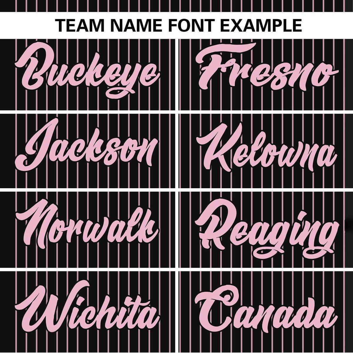 Custom Black Light Pink Stripe Fashion Authentic Two-Button Softball Jersey