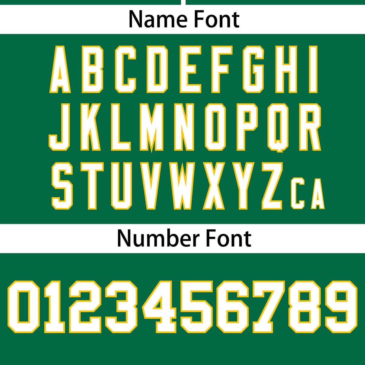 Custom Kelly Green White-Gold Color Block Personalized Authentic Two-Button Softball Jersey