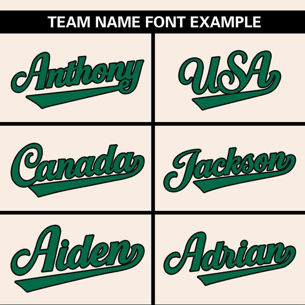 Custom Cream Black-Kelly Green Color Block Personalized Authentic Two-Button Softball Jersey