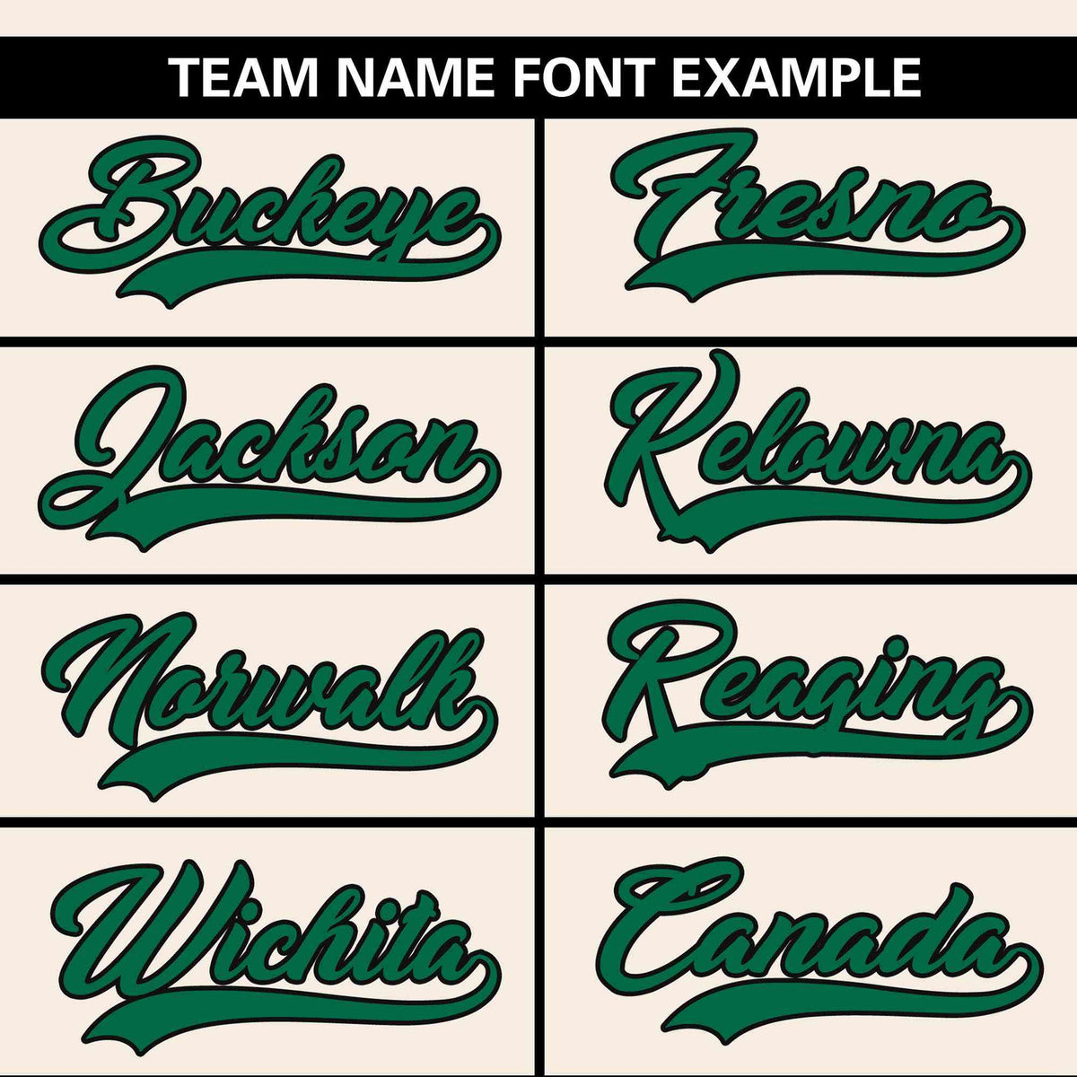 Custom Cream Black-Kelly Green Color Block Personalized Authentic Two-Button Softball Jersey