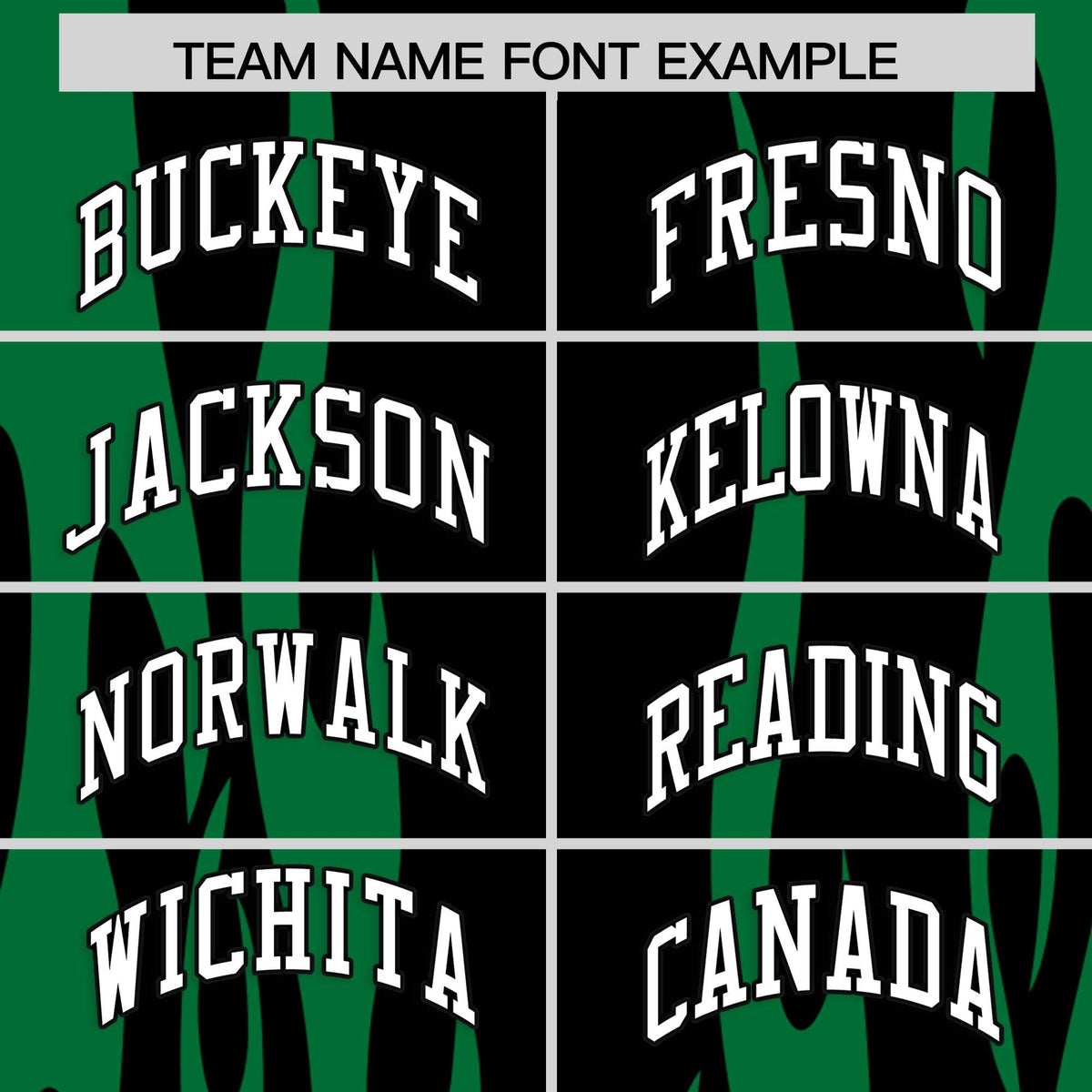 Custom Black Kelly Green Flame Pattern Authentic Pullover Baseball Jersey