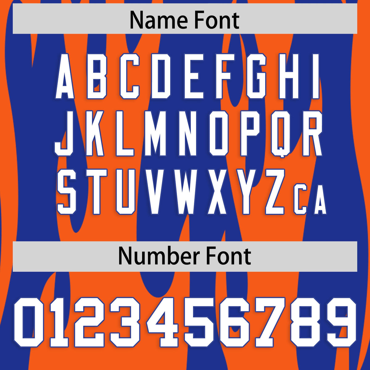 Custom Royal Orange Flame Pattern Authentic Pullover Baseball Jersey