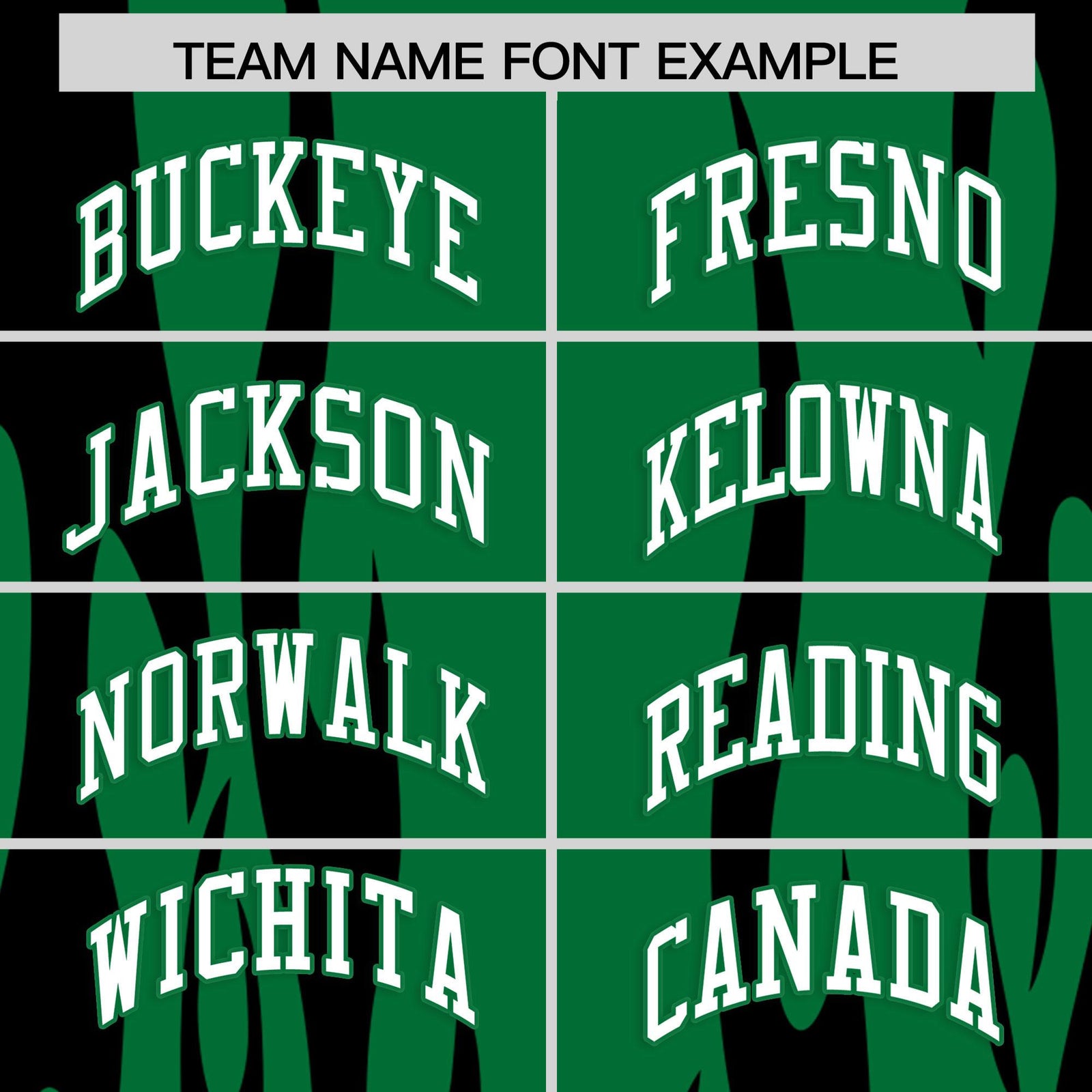 Custom Kelly Green Black Flame Pattern Authentic Pullover Baseball Jersey