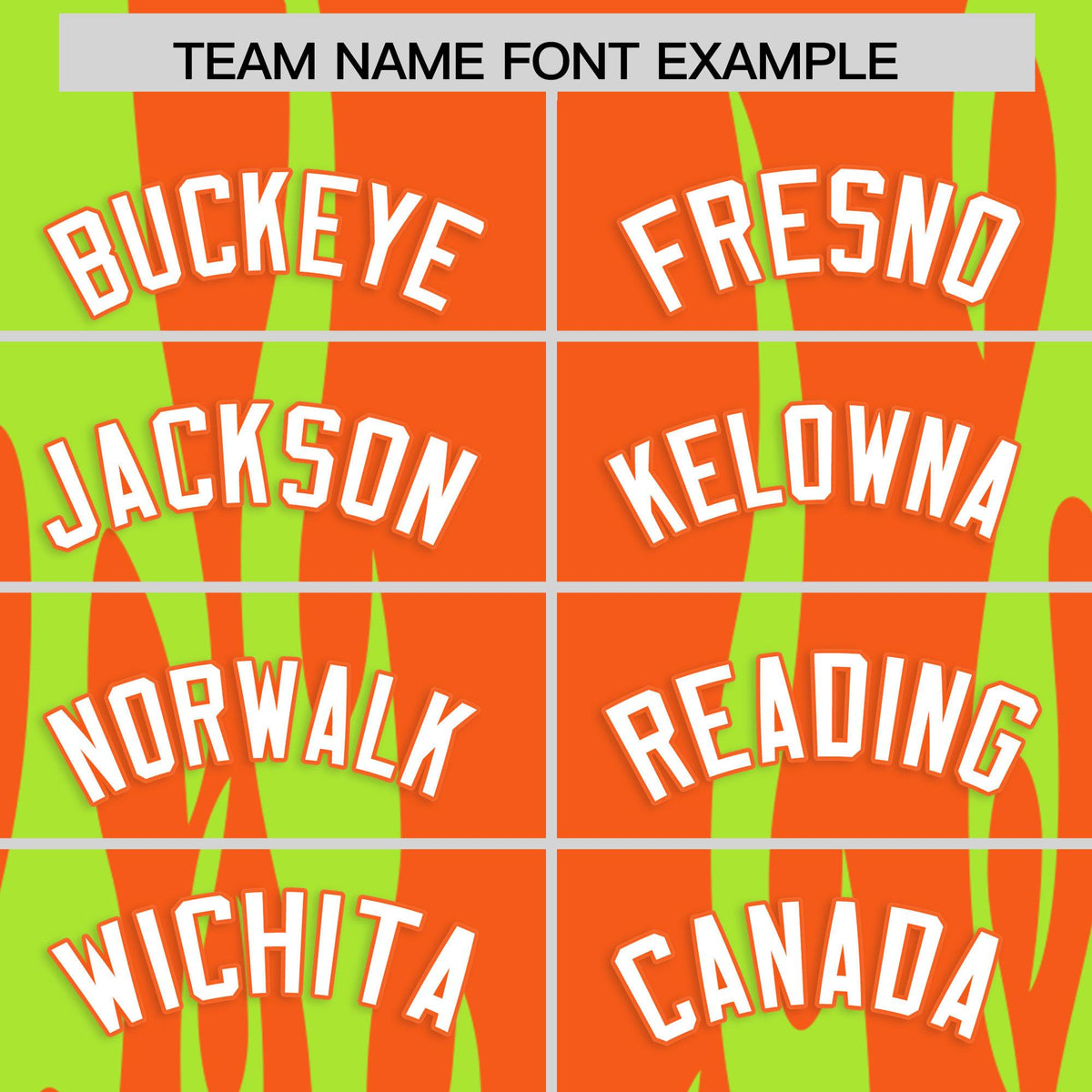 Custom Orange Neon Green Flame Pattern Authentic Pullover Baseball Jersey