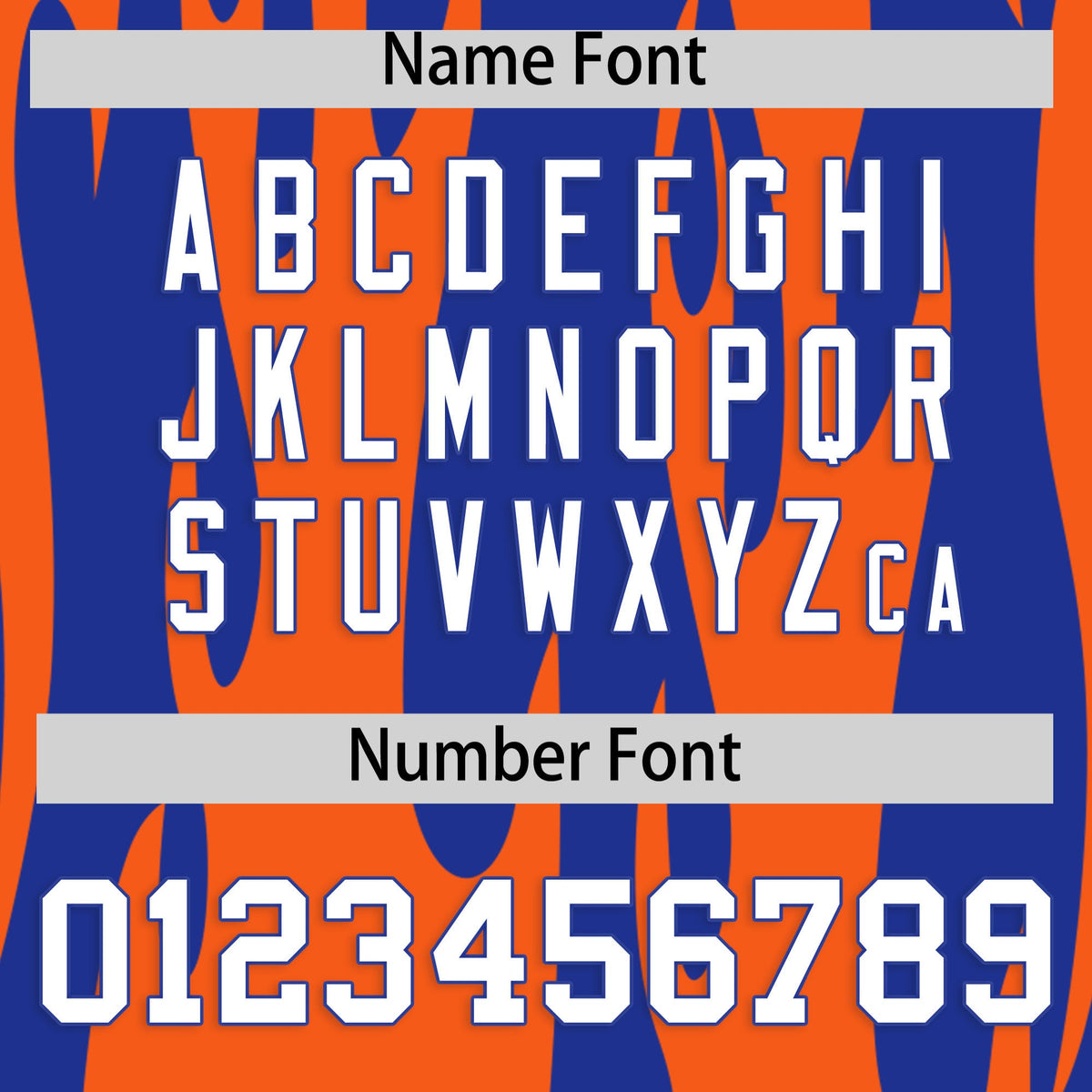 Custom Royal Orange Flame Pattern Authentic Pullover Baseball Jersey